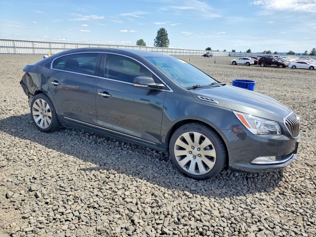 2015 Buick Lacrosse Premium Gray vin: 1G4GE5G3XFF219384