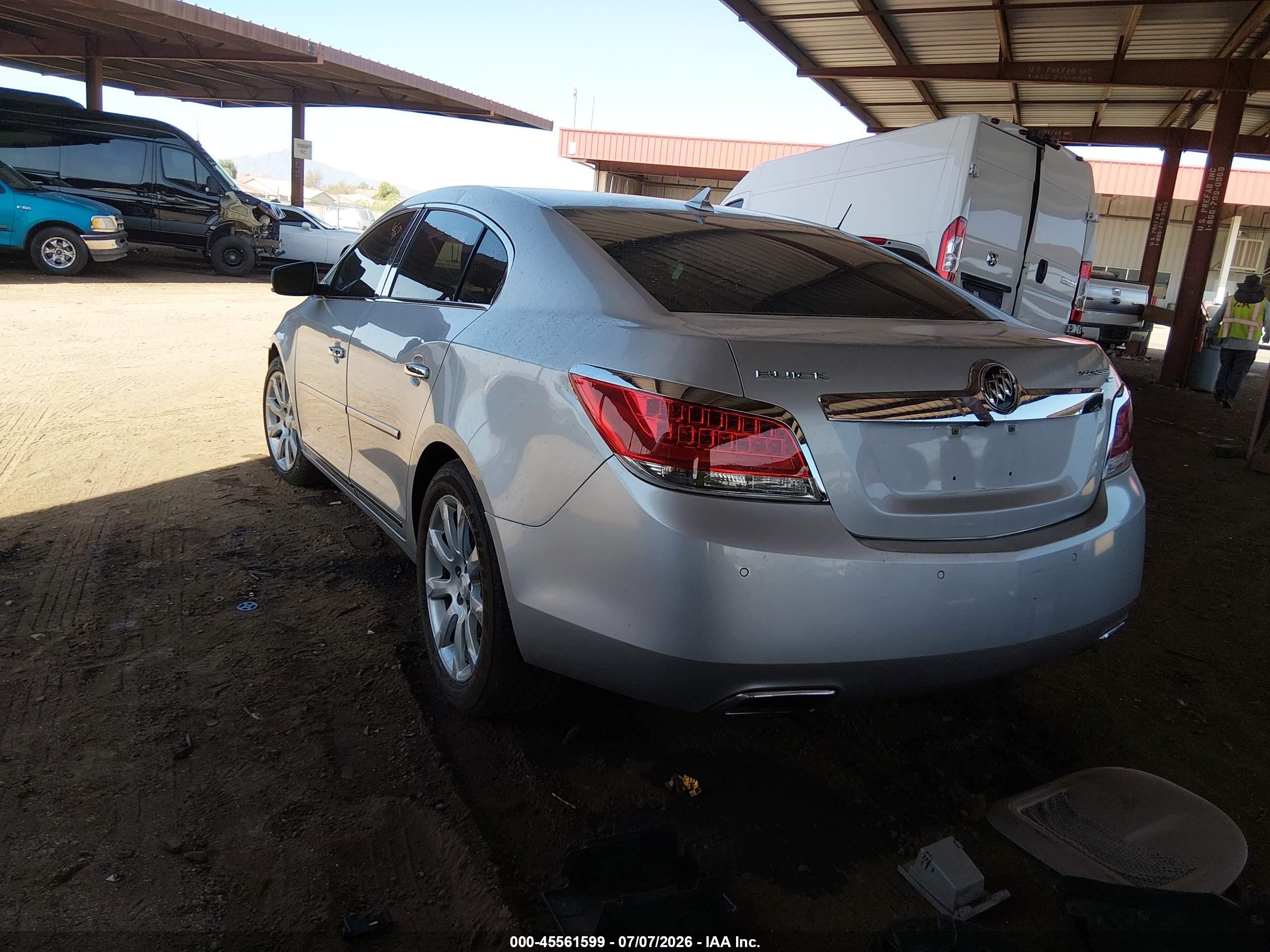 2011 Buick Lacrosse Cxs Кремовый vin: 1G4GE5GD0BF295490