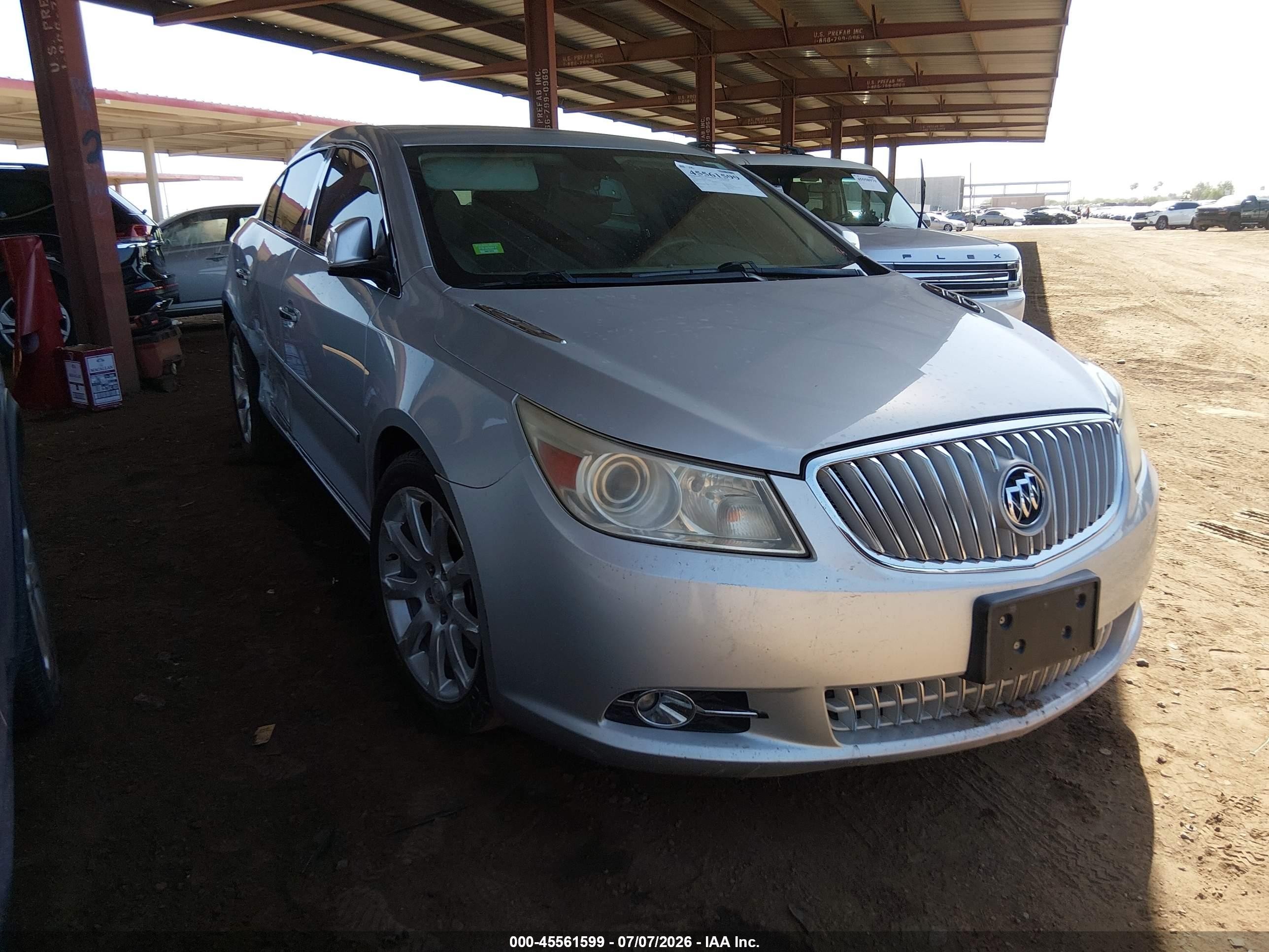 2011 Buick Lacrosse Cxs Cream vin: 1G4GE5GD0BF295490