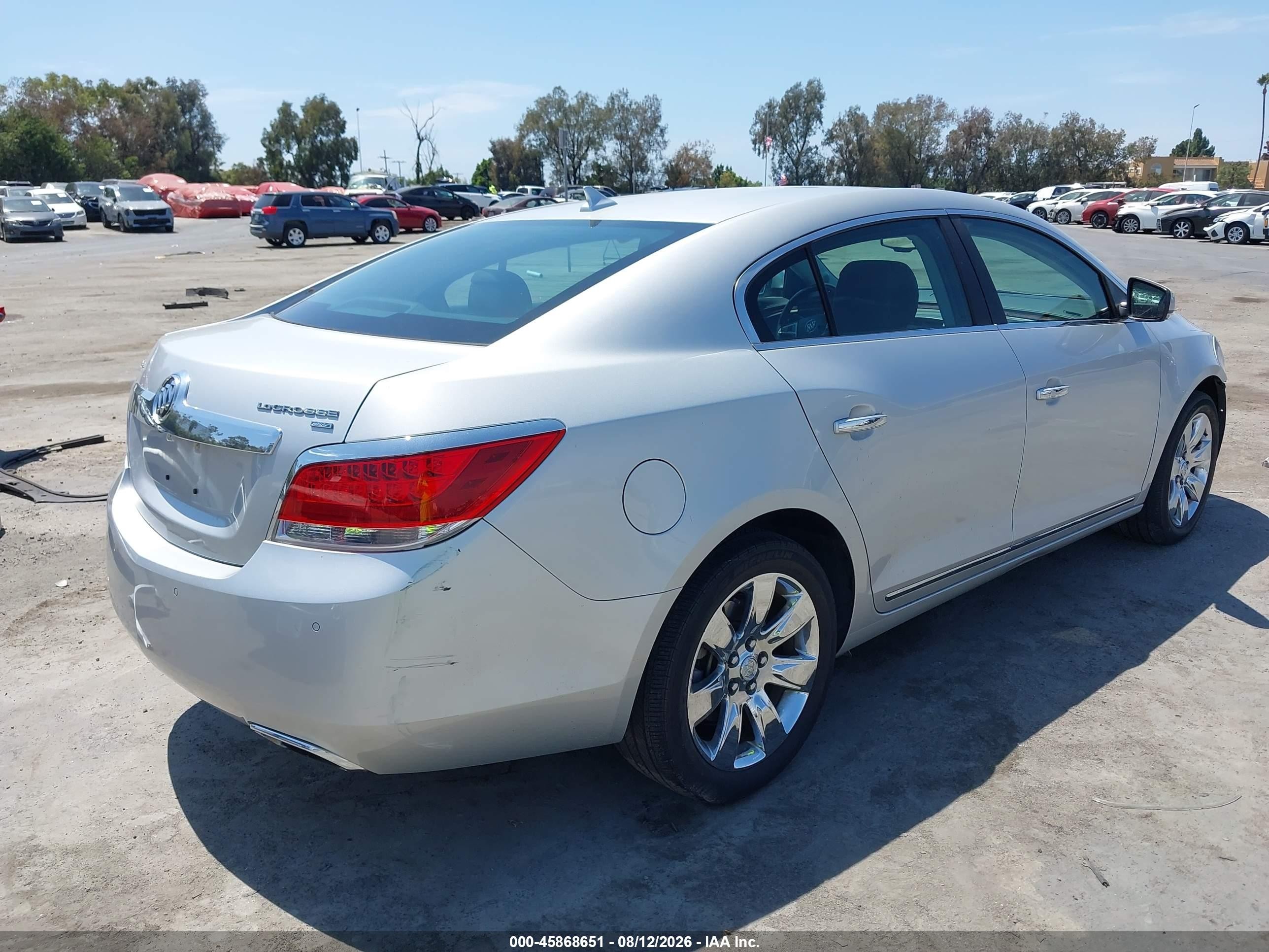 2011 Buick Lacrosse Cxs Серебряный vin: 1G4GE5GD0BF312532