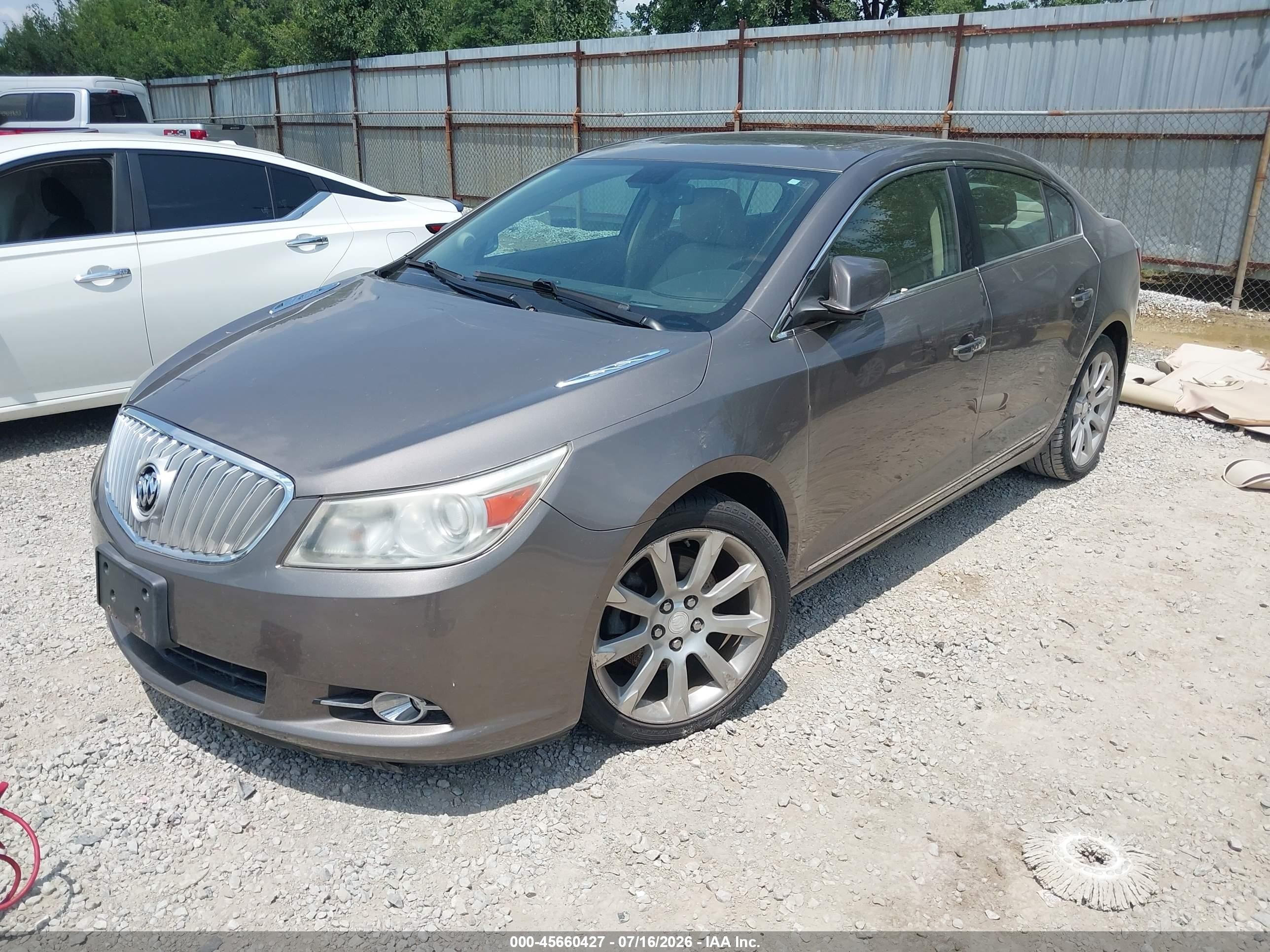 2011 Buick Lacrosse Cxs Brown vin: 1G4GE5GD3BF265934