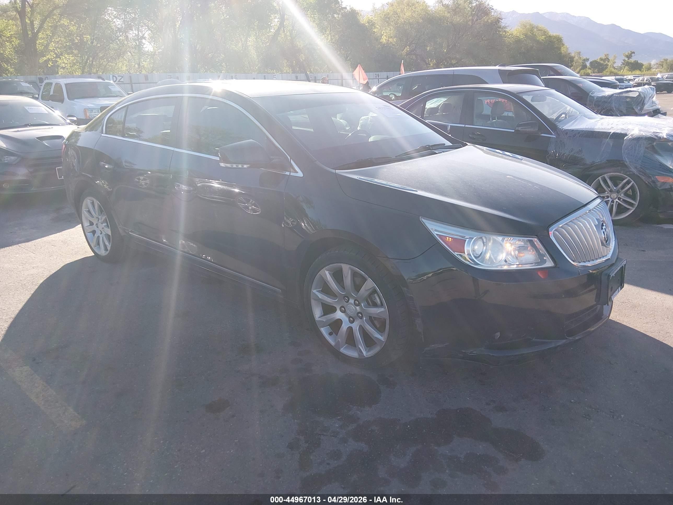 2011 Buick Lacrosse Cxs Black vin: 1G4GE5GD4BF219903