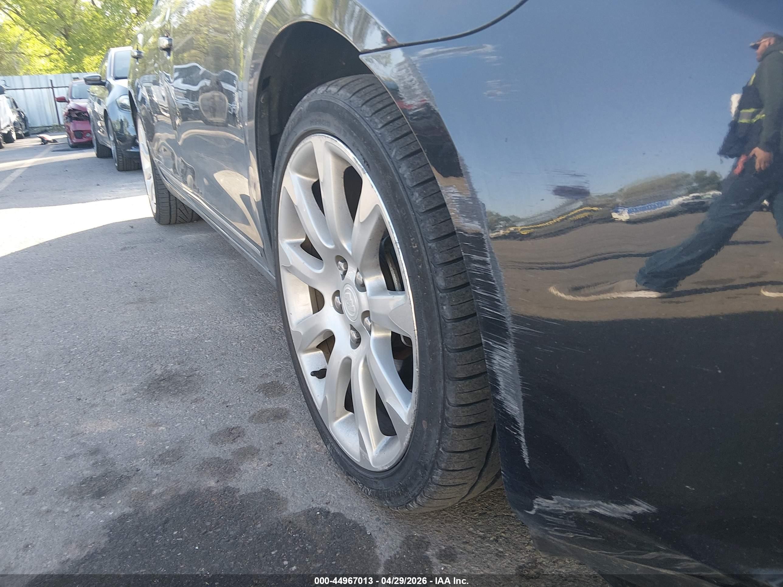 2011 Buick Lacrosse Cxs Black vin: 1G4GE5GD4BF219903