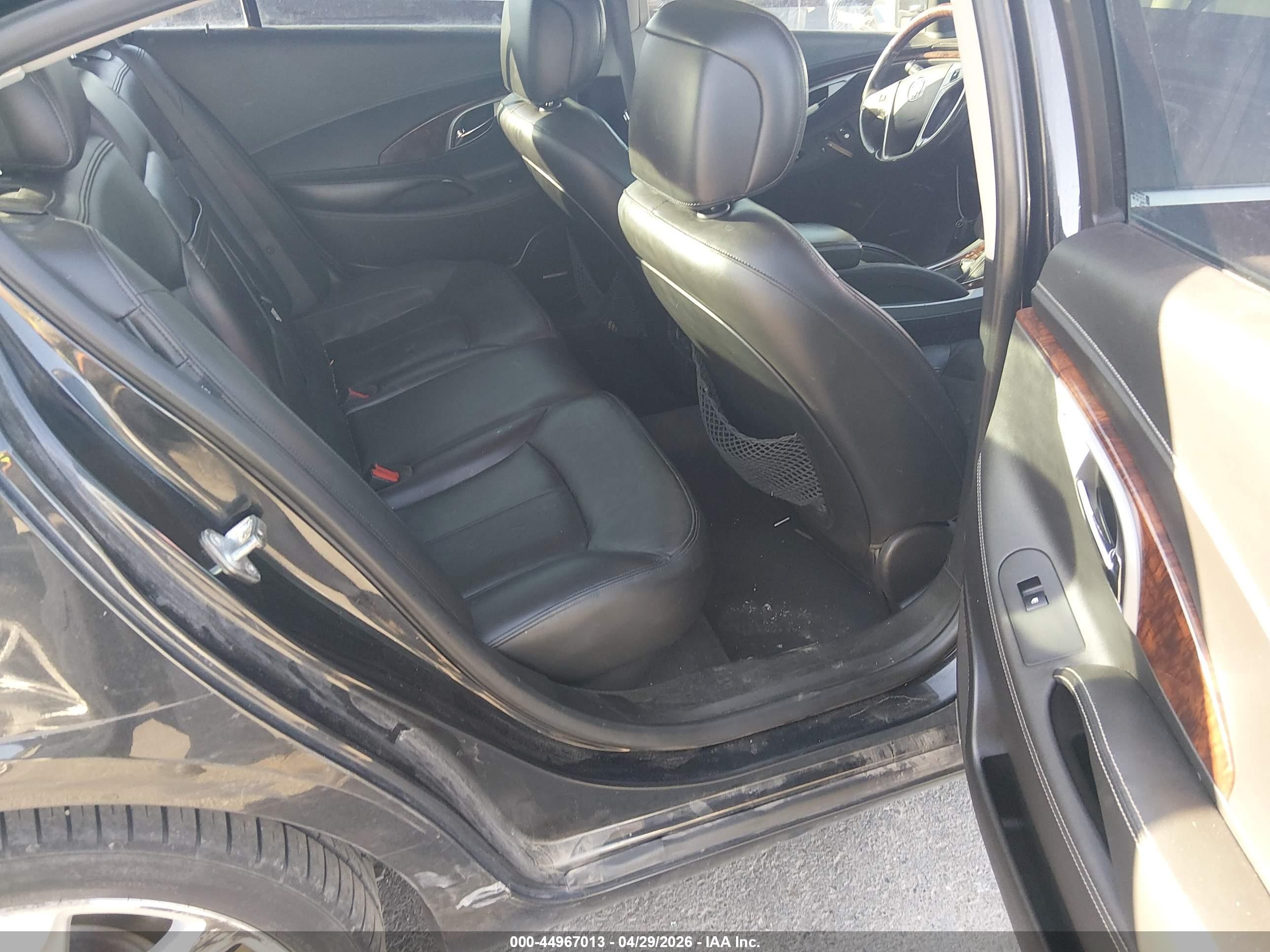 2011 Buick Lacrosse Cxs Black vin: 1G4GE5GD4BF219903
