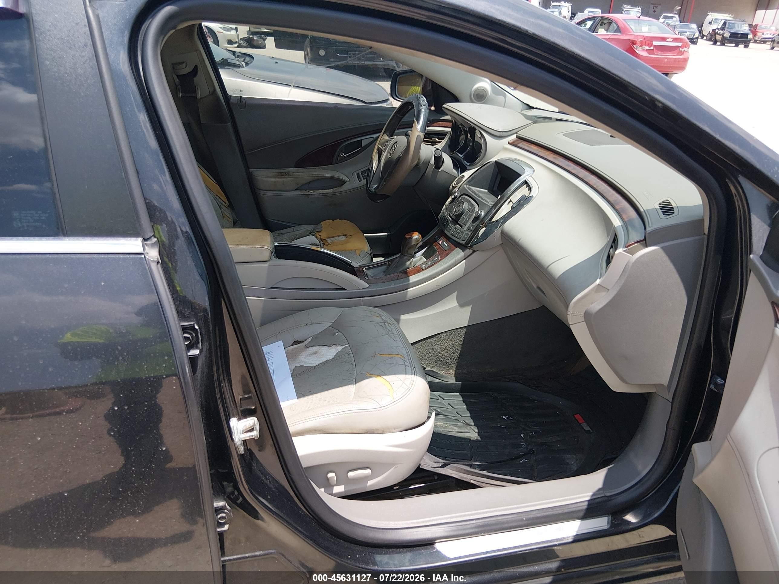 2011 Buick Lacrosse Cxs Black vin: 1G4GE5GD4BF237673