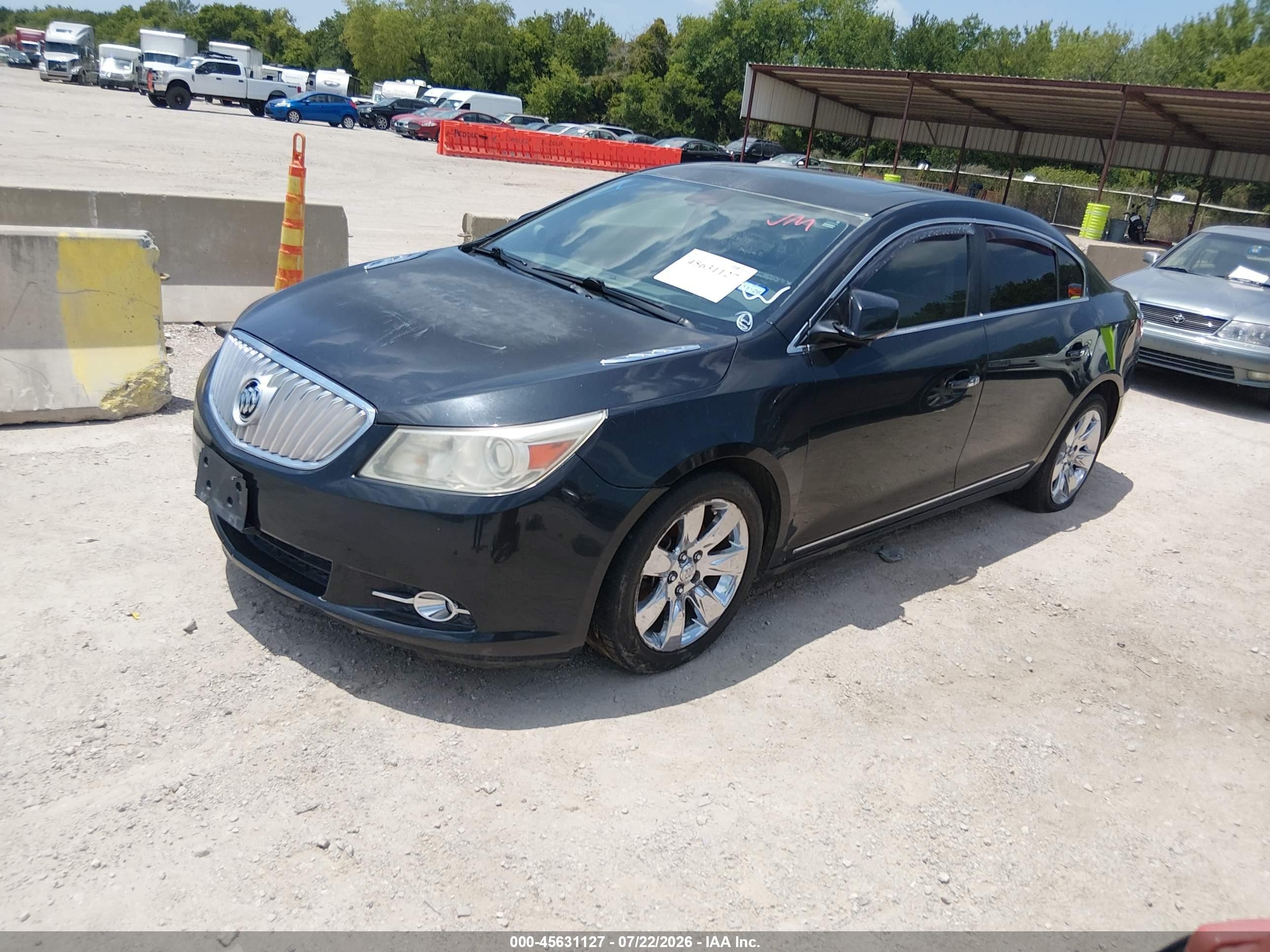 2011 Buick Lacrosse Cxs Black vin: 1G4GE5GD4BF237673