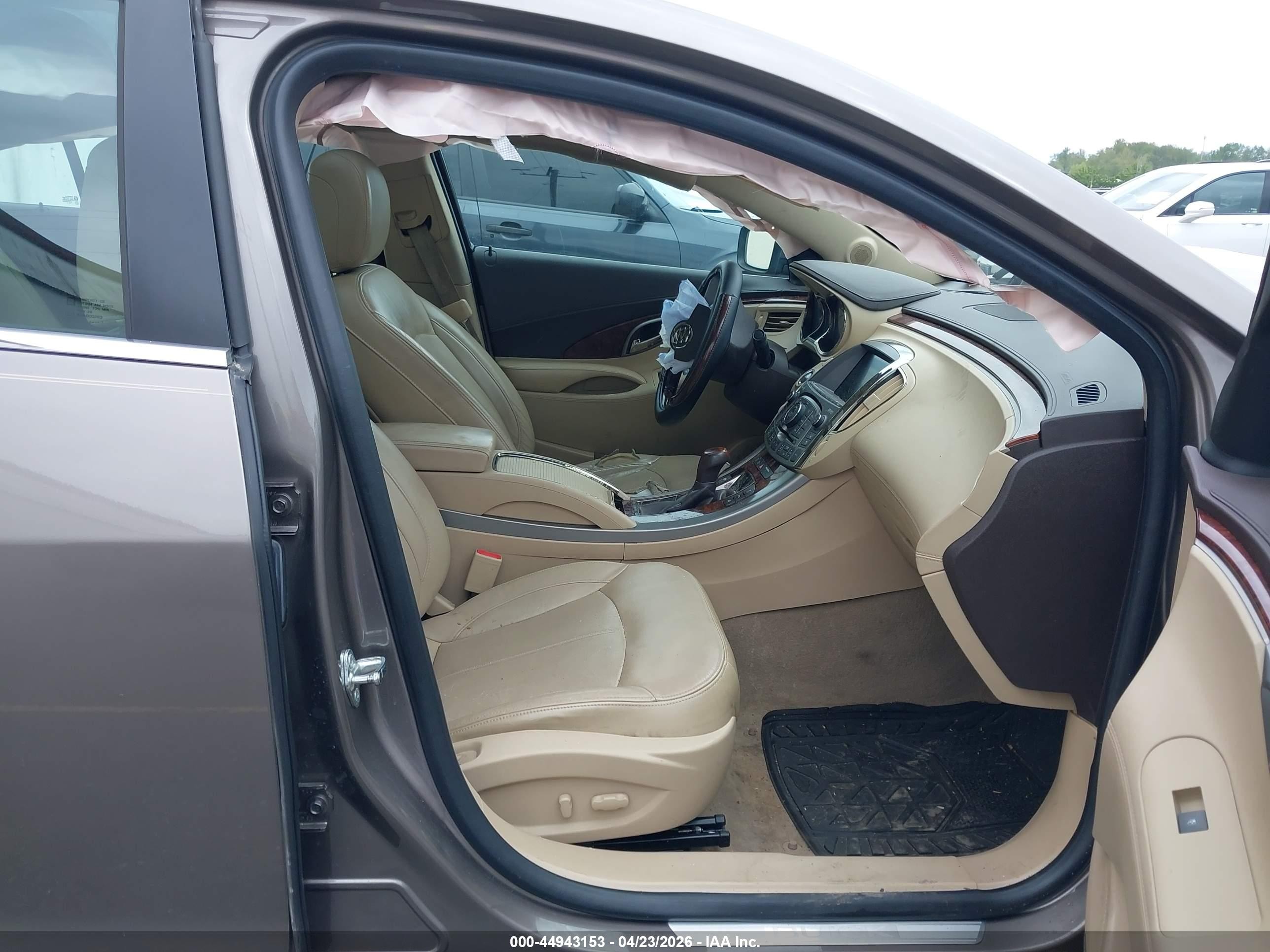 2011 Buick Lacrosse Cxs Gray vin: 1G4GE5GD7BF334933