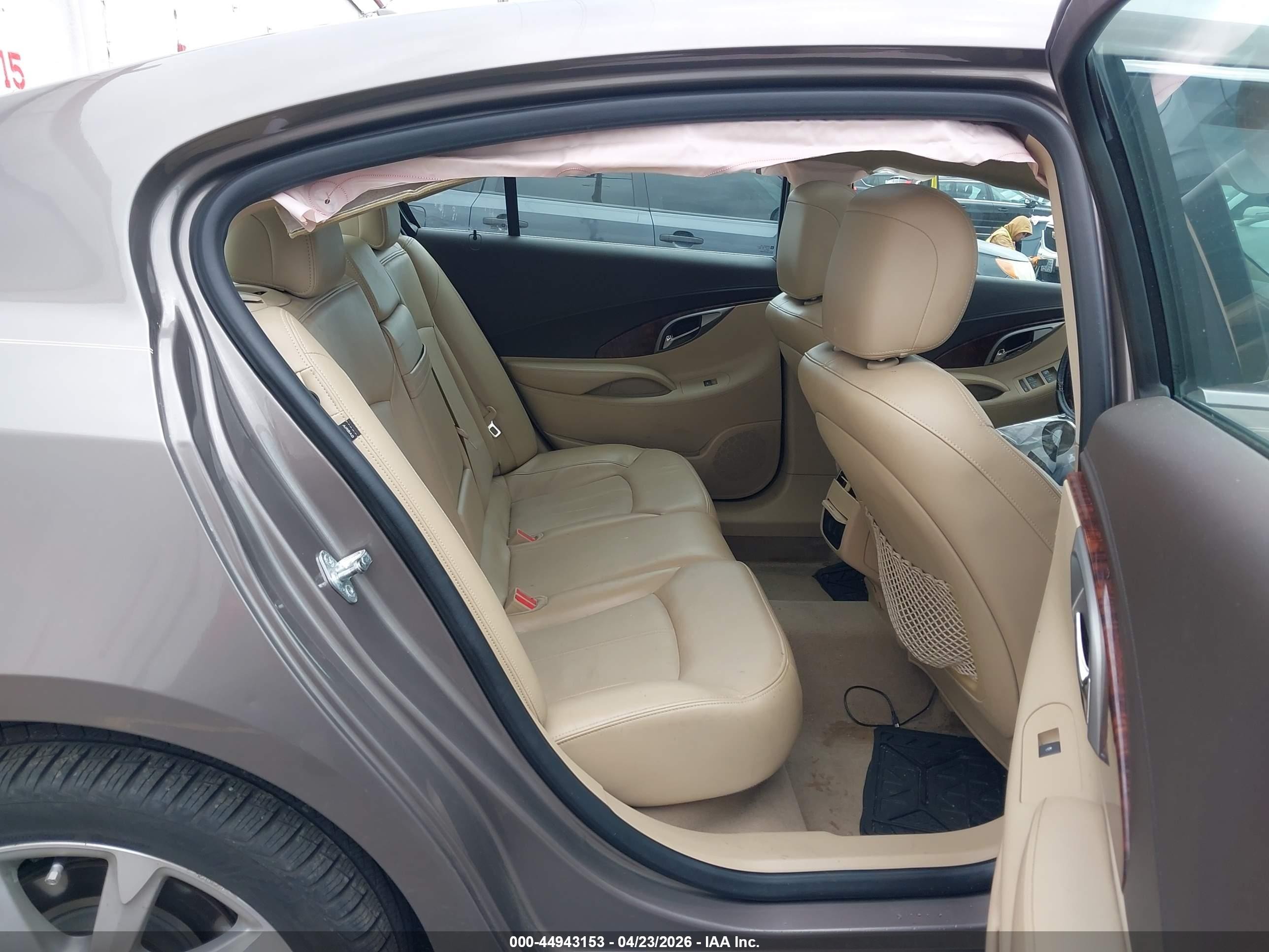 2011 Buick Lacrosse Cxs Gray vin: 1G4GE5GD7BF334933