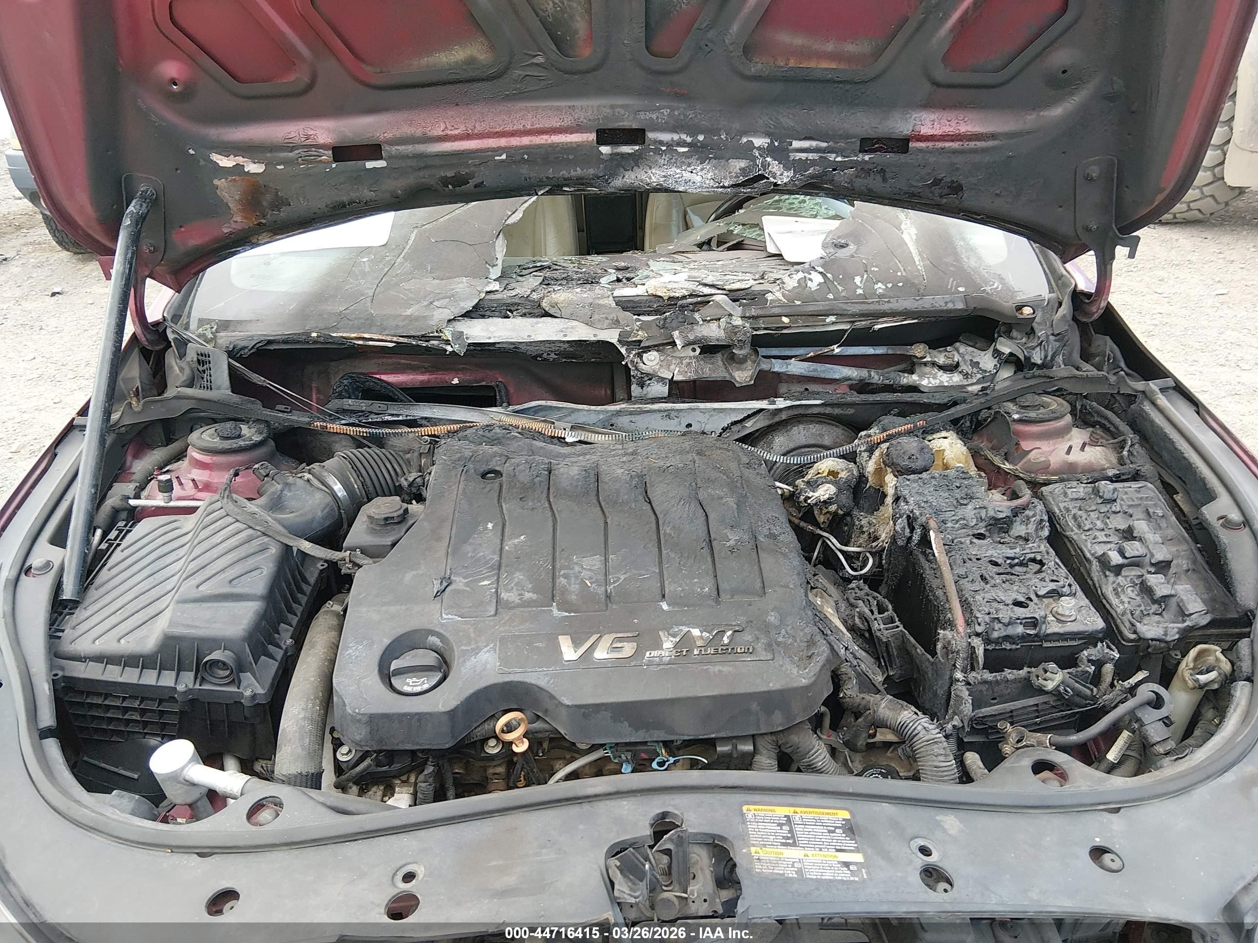 2011 Buick Lacrosse Cxs Red vin: 1G4GE5GD8BF188879
