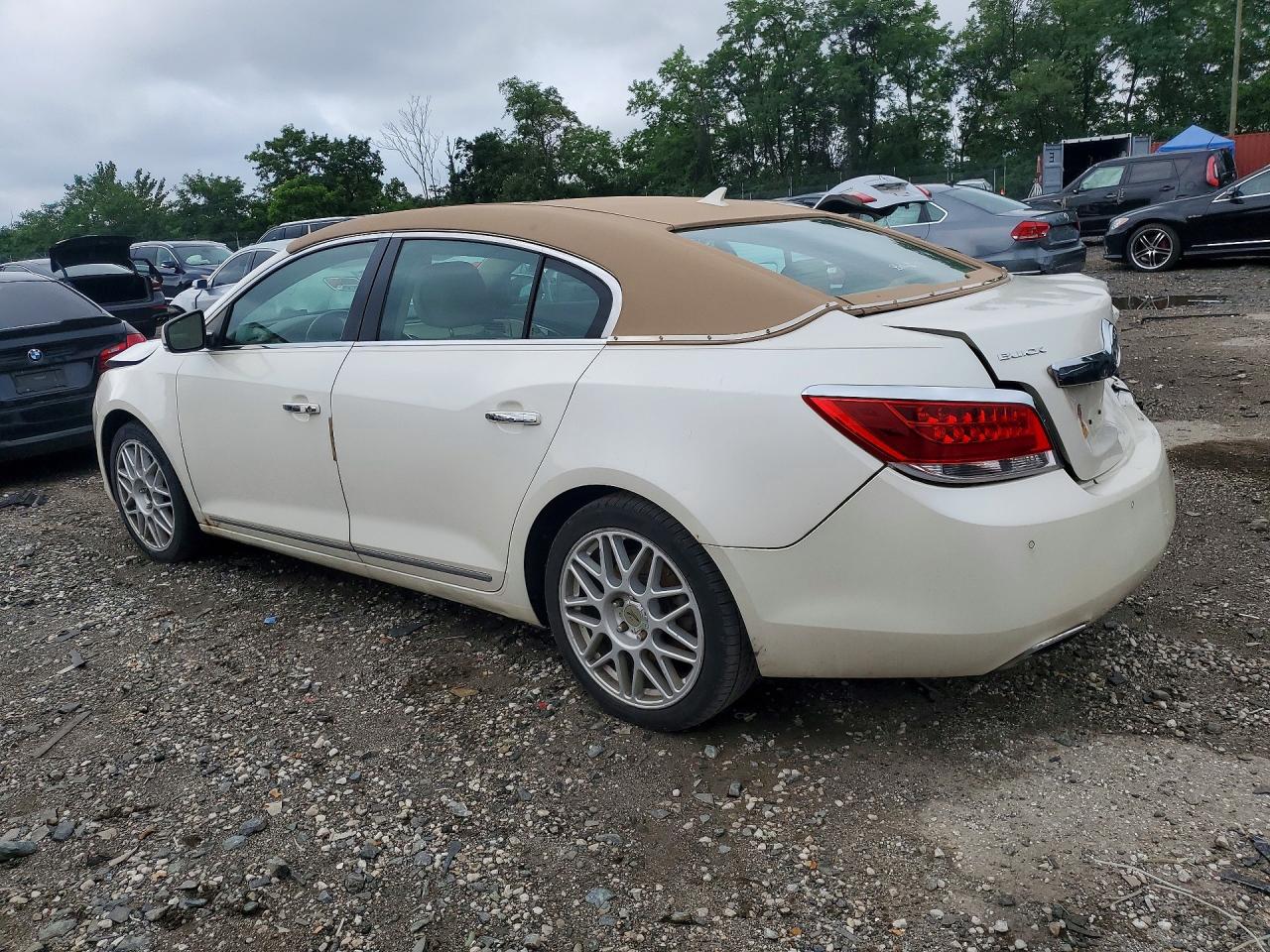 2011 Buick Lacrosse Cxs Cream vin: 1G4GE5GD9BF122485