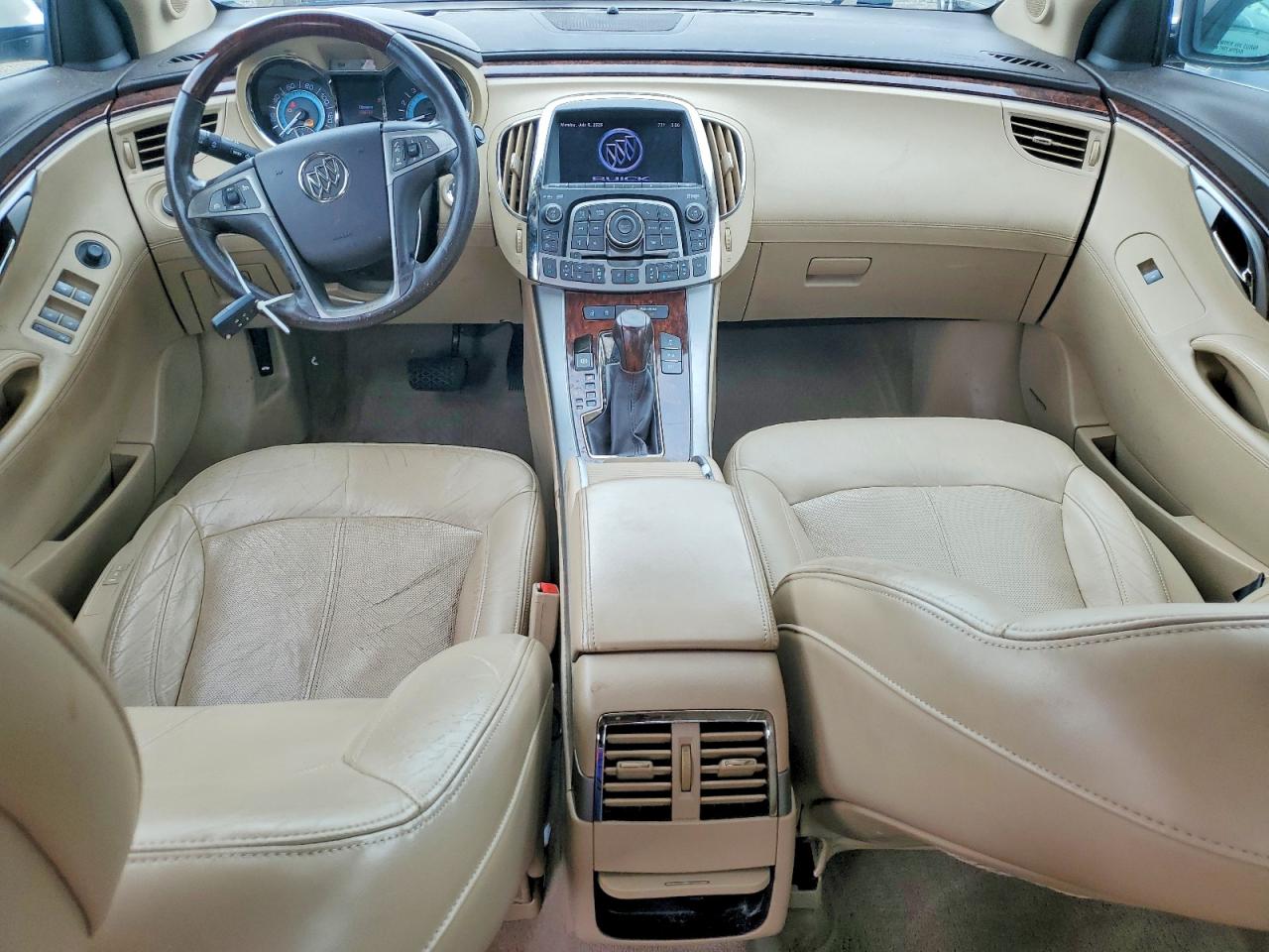 2011 Buick Lacrosse Cxs Cream vin: 1G4GE5GD9BF122485