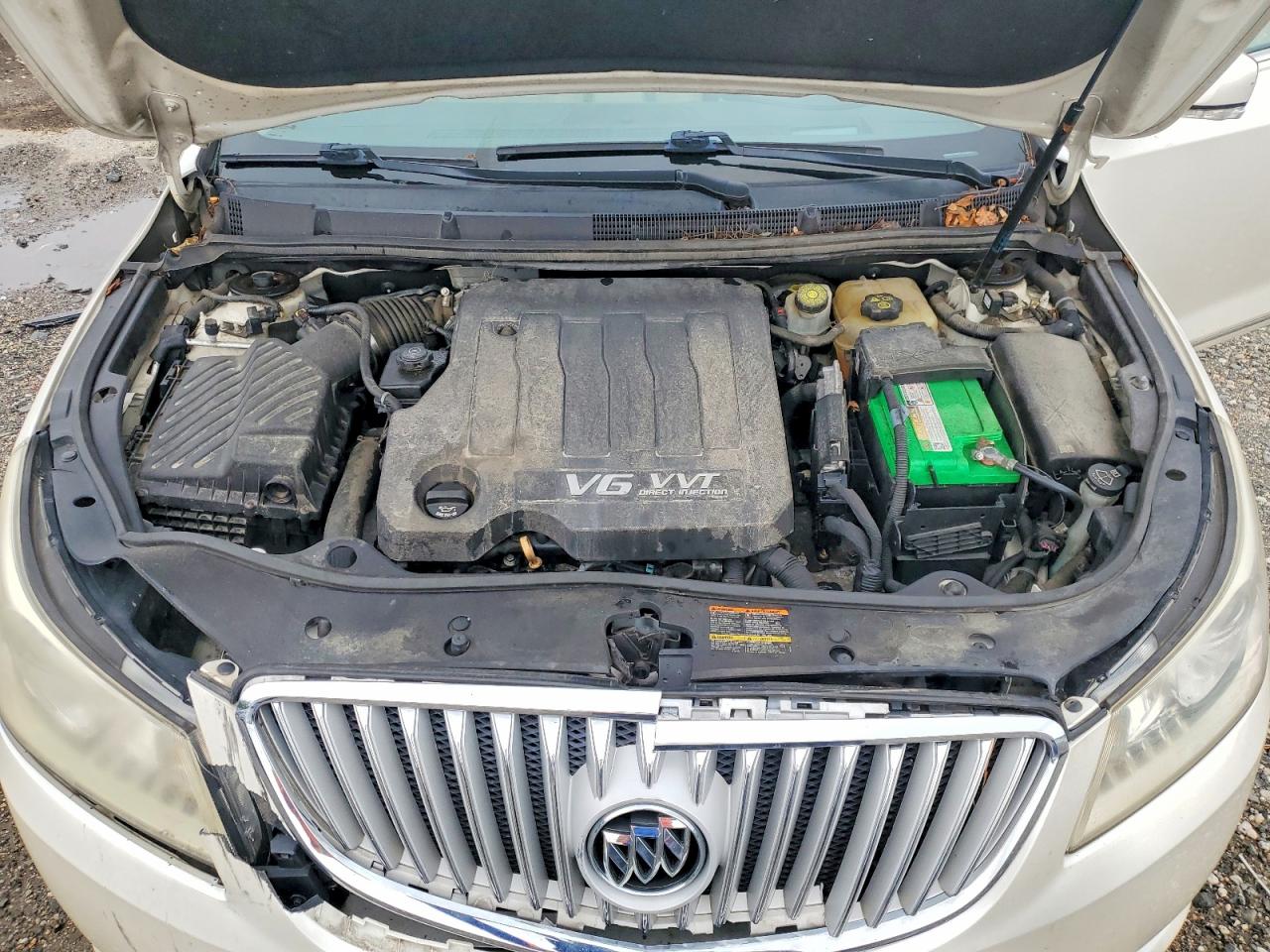 2011 Buick Lacrosse Cxs Cream vin: 1G4GE5GD9BF122485