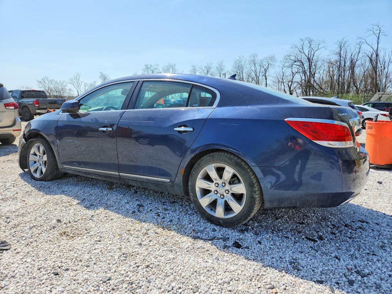 2011 Buick Lacrosse Cxs Blue vin: 1G4GE5GDXBF151557