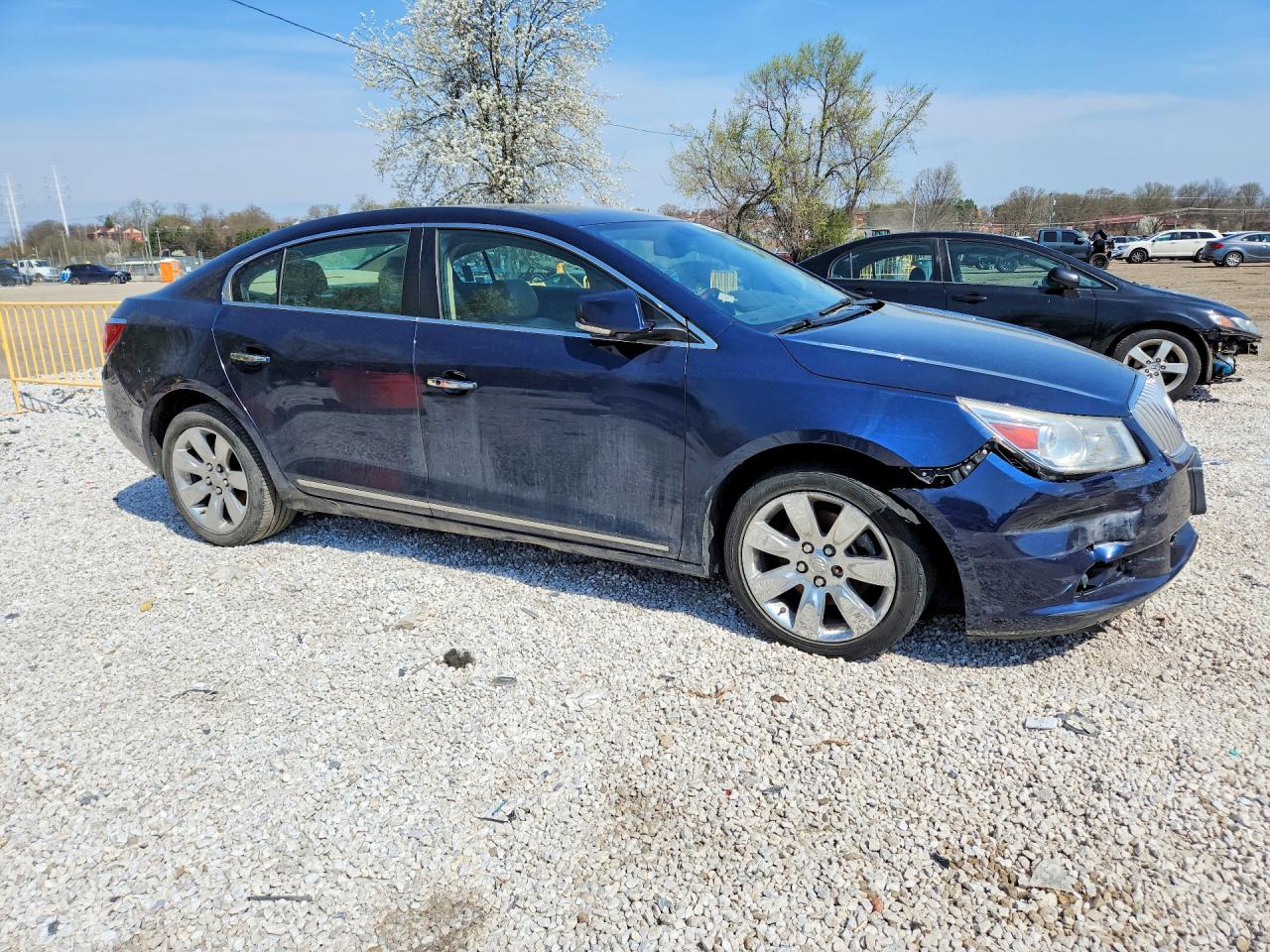 2011 Buick Lacrosse Cxs Blue vin: 1G4GE5GDXBF151557