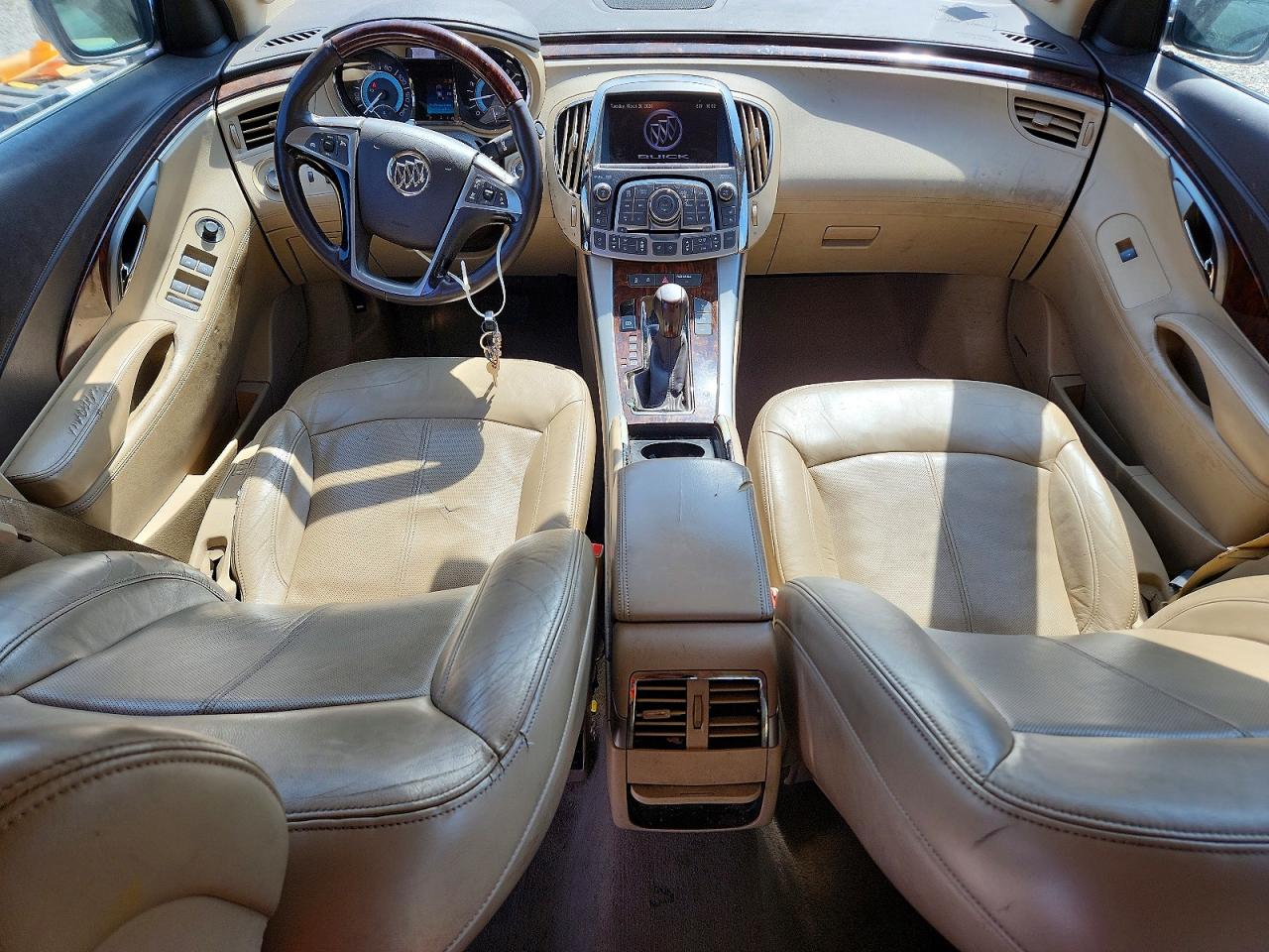 2011 Buick Lacrosse Cxs Blue vin: 1G4GE5GDXBF151557
