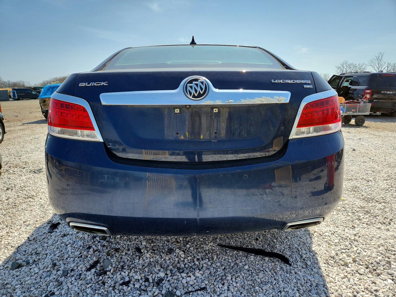 2011 Buick Lacrosse Cxs Blue vin: 1G4GE5GDXBF151557