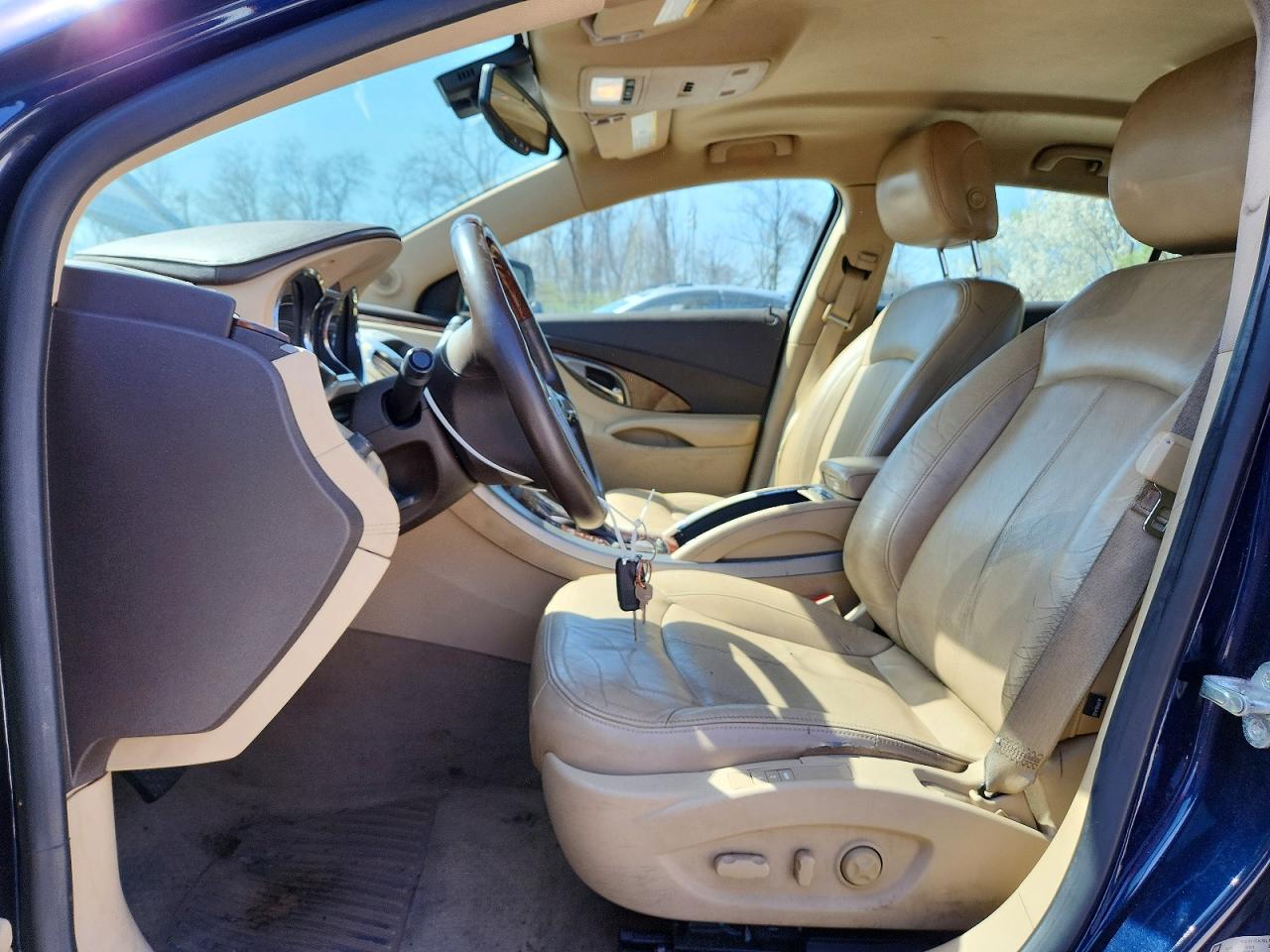 2011 Buick Lacrosse Cxs Blue vin: 1G4GE5GDXBF151557