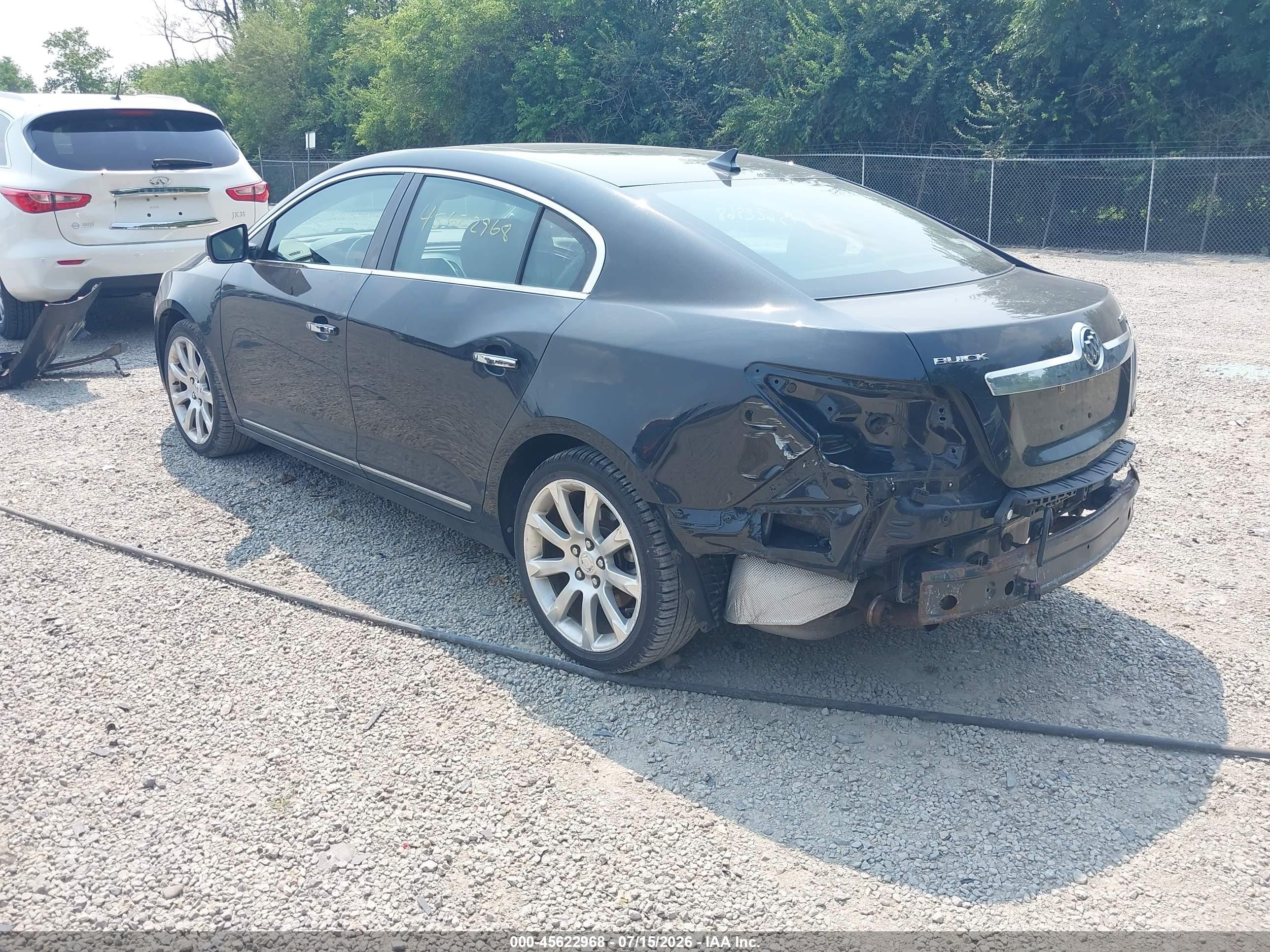 2010 Buick Lacrosse Cxs Black vin: 1G4GE5GV0AF188396