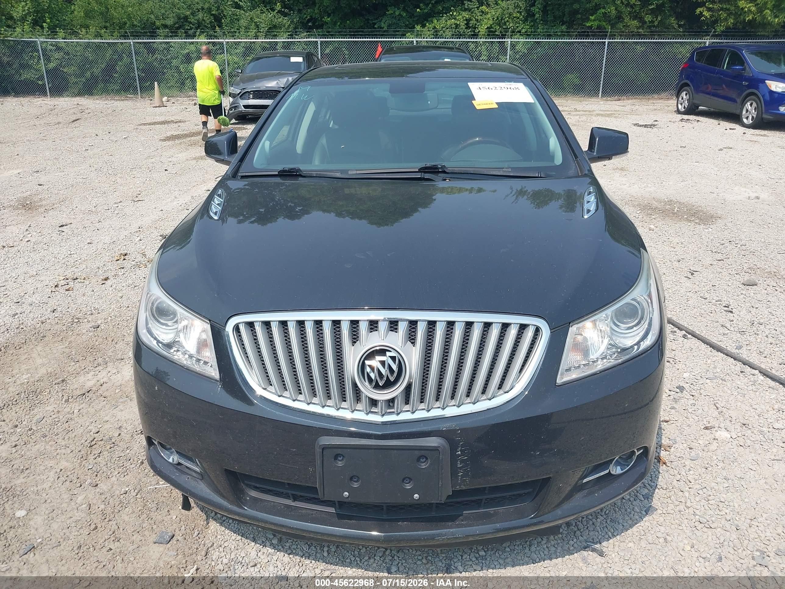 2010 Buick Lacrosse Cxs Black vin: 1G4GE5GV0AF188396