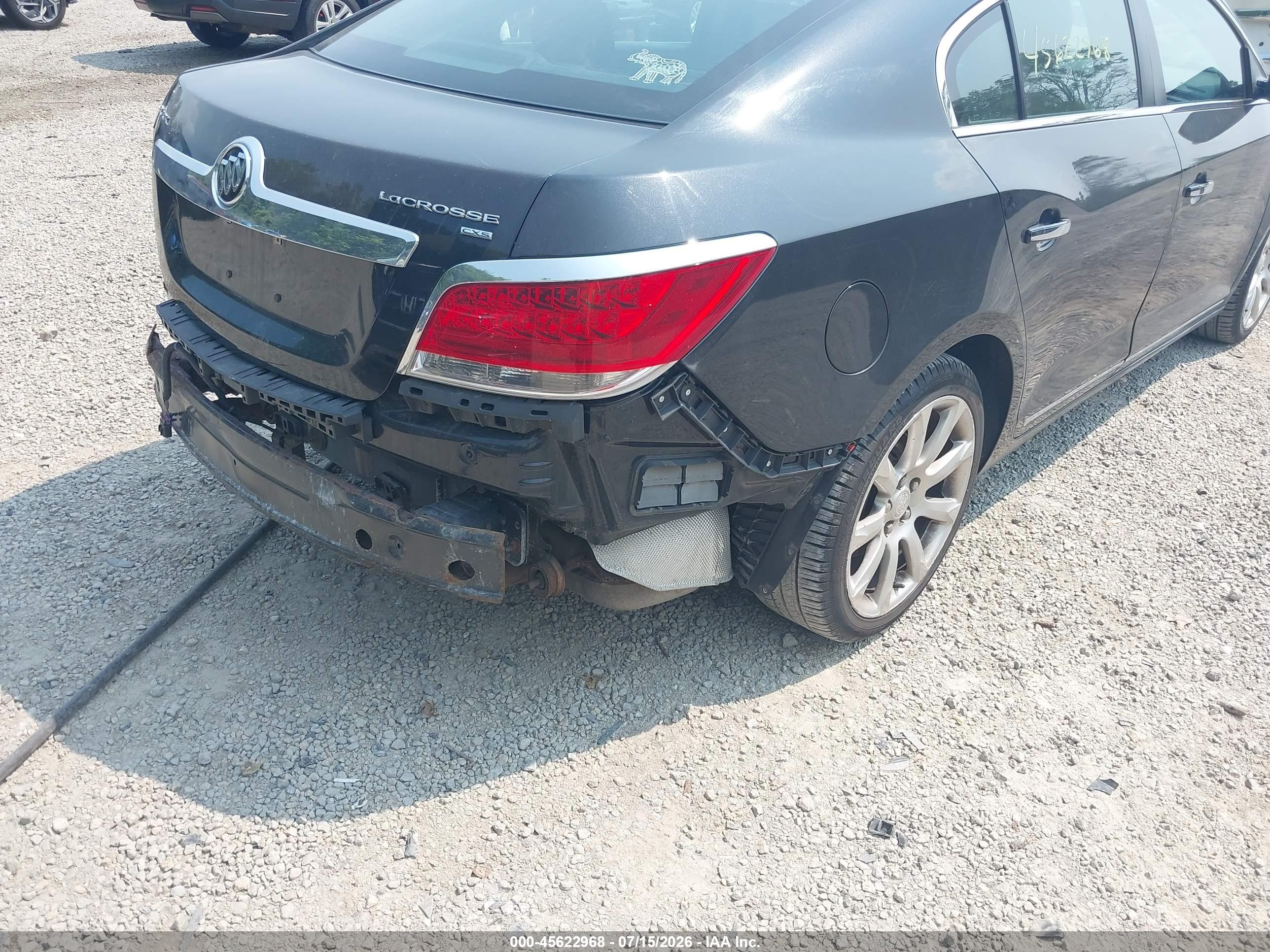 2010 Buick Lacrosse Cxs Black vin: 1G4GE5GV0AF188396