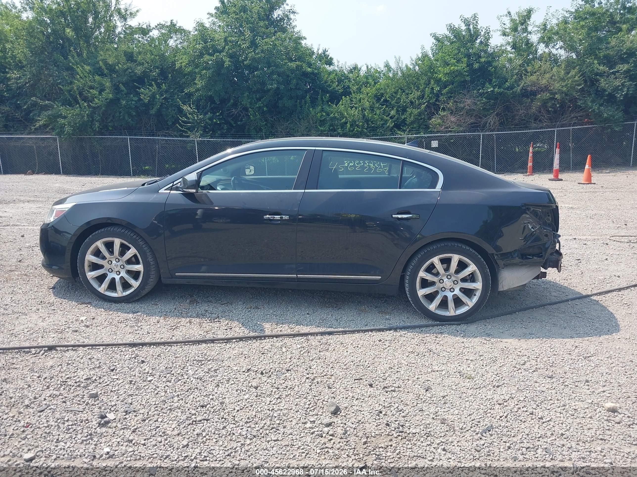 2010 Buick Lacrosse Cxs Black vin: 1G4GE5GV0AF188396