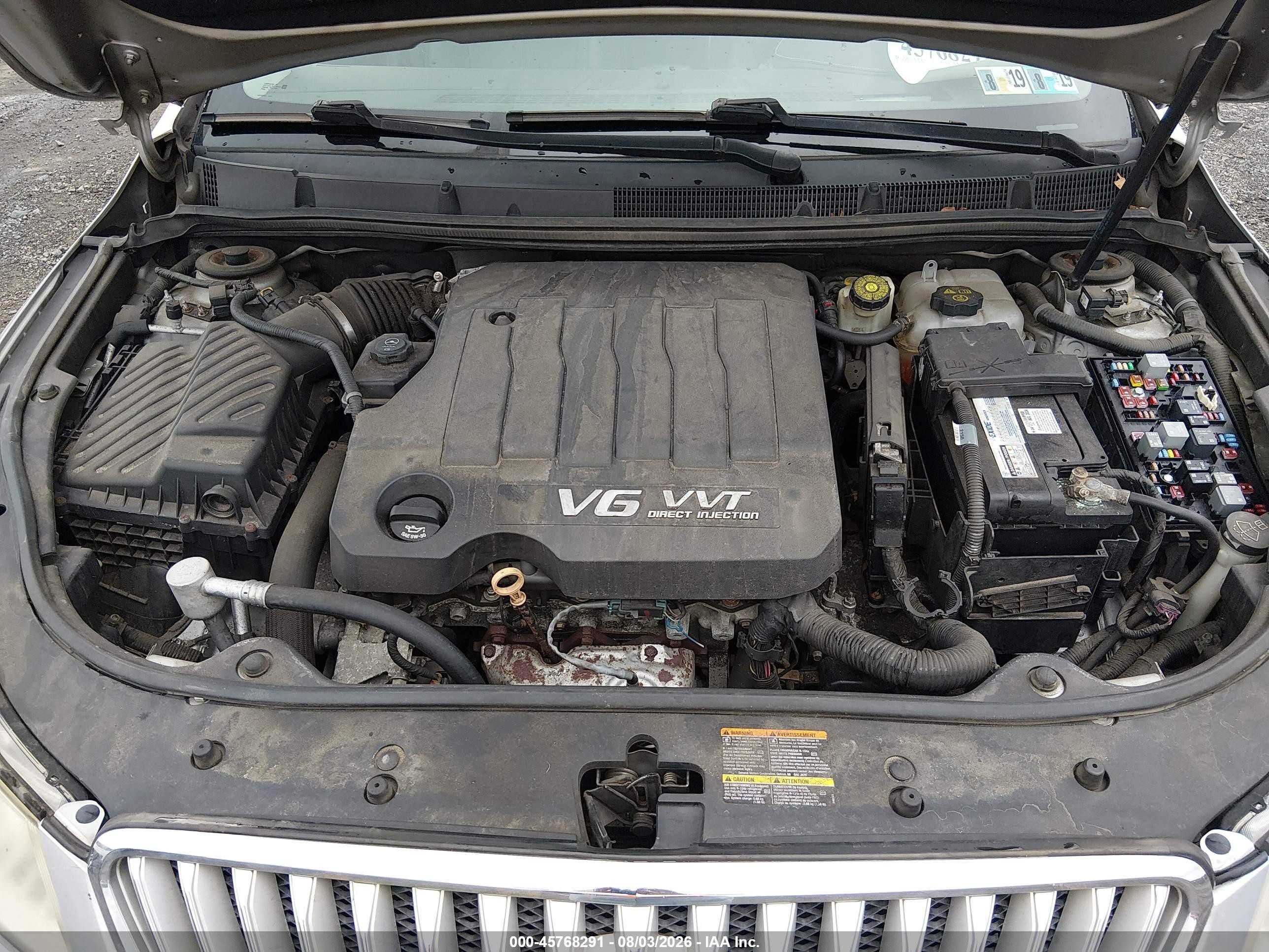 2010 Buick Lacrosse Cxs Silver vin: 1G4GE5GV2AF309980