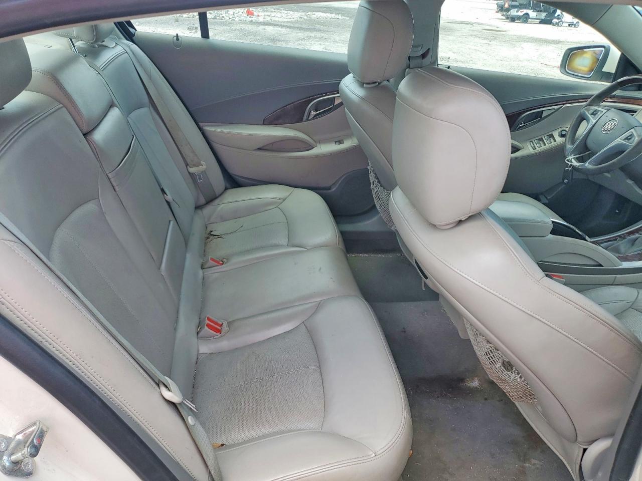 2012 Buick Lacrosse Premium White vin: 1G4GF5E30CF145663