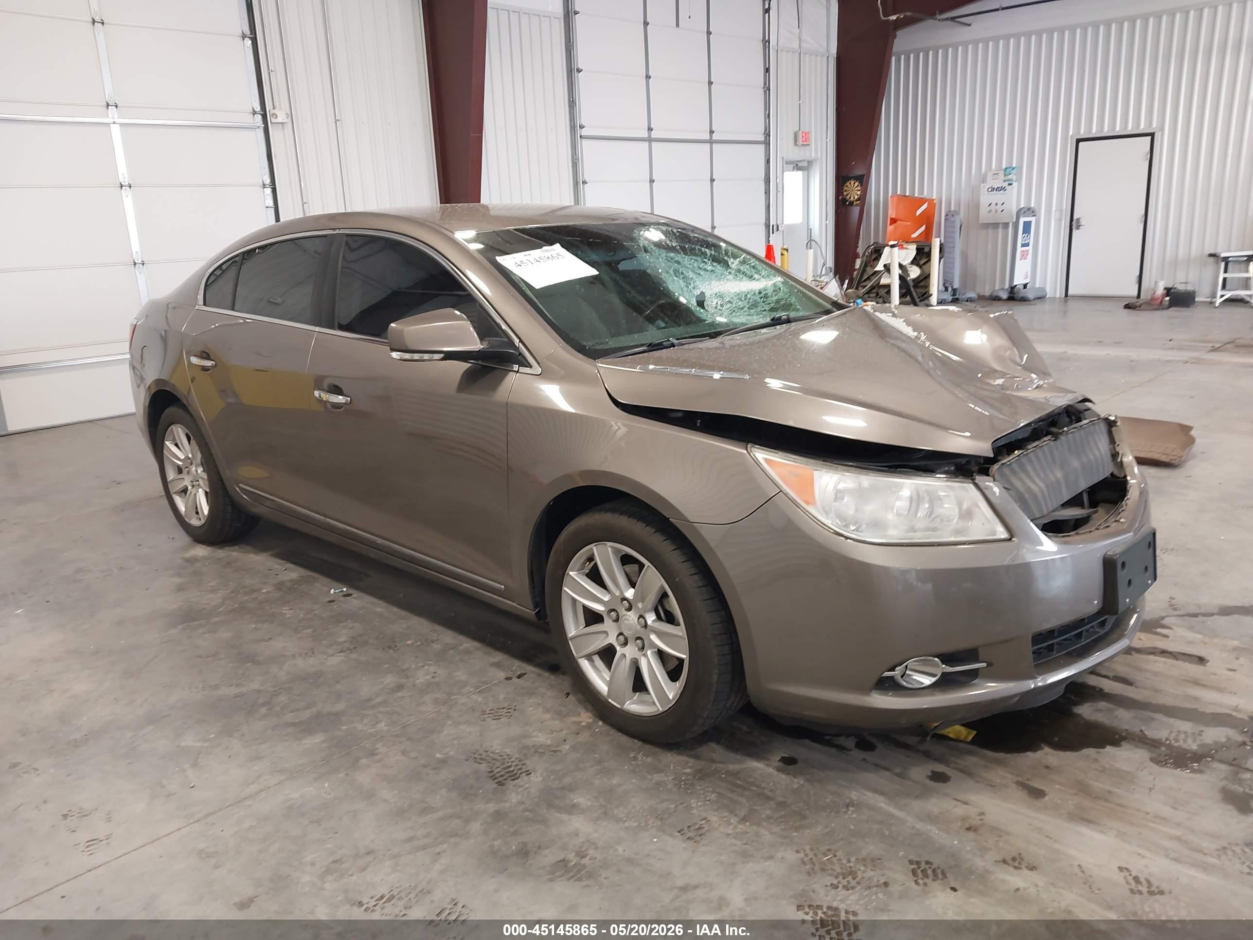 2012 Buick Lacrosse Premium 2 Group Gray vin: 1G4GF5E30CF169249