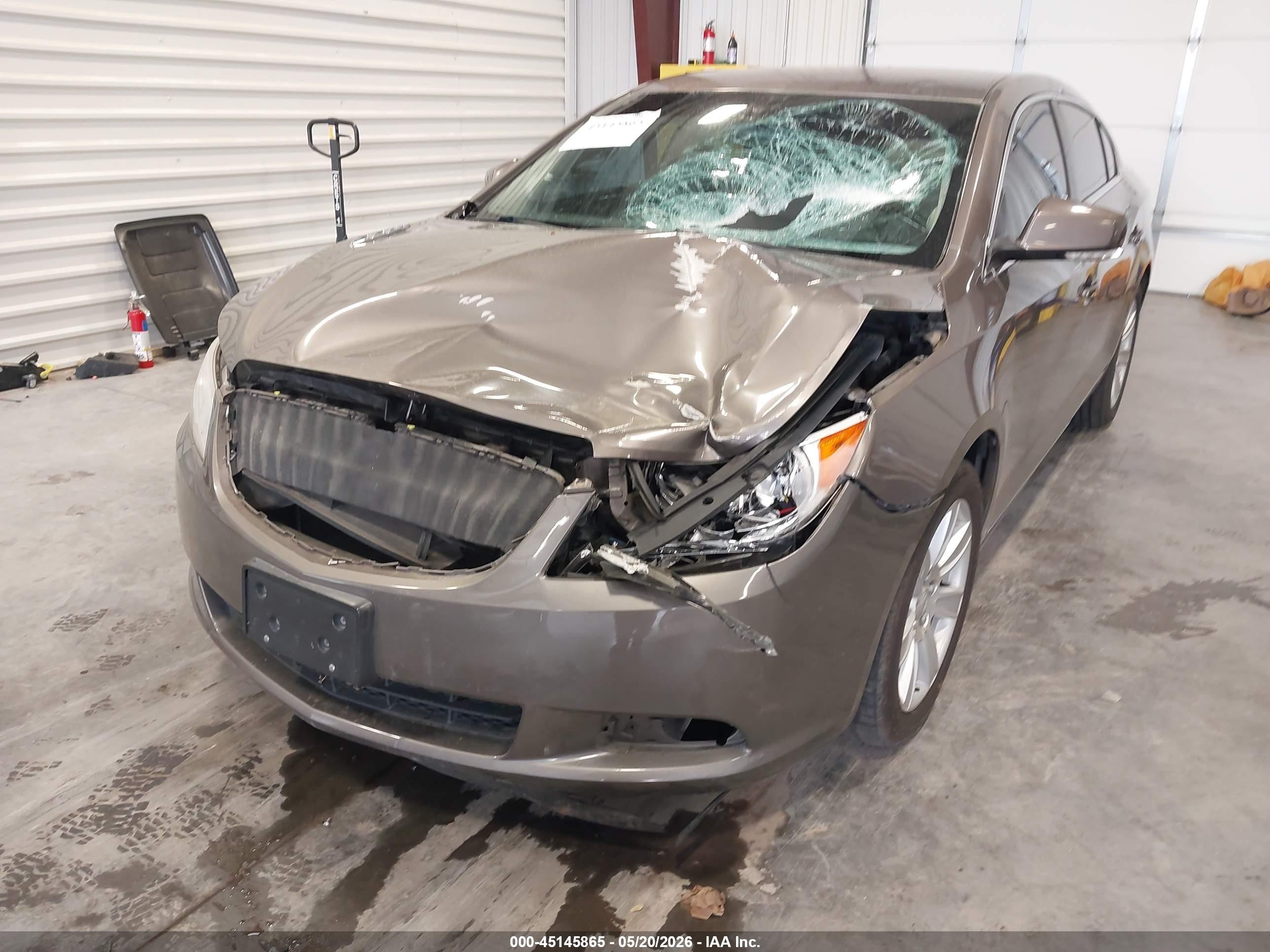 2012 Buick Lacrosse Premium 2 Group Gray vin: 1G4GF5E30CF169249