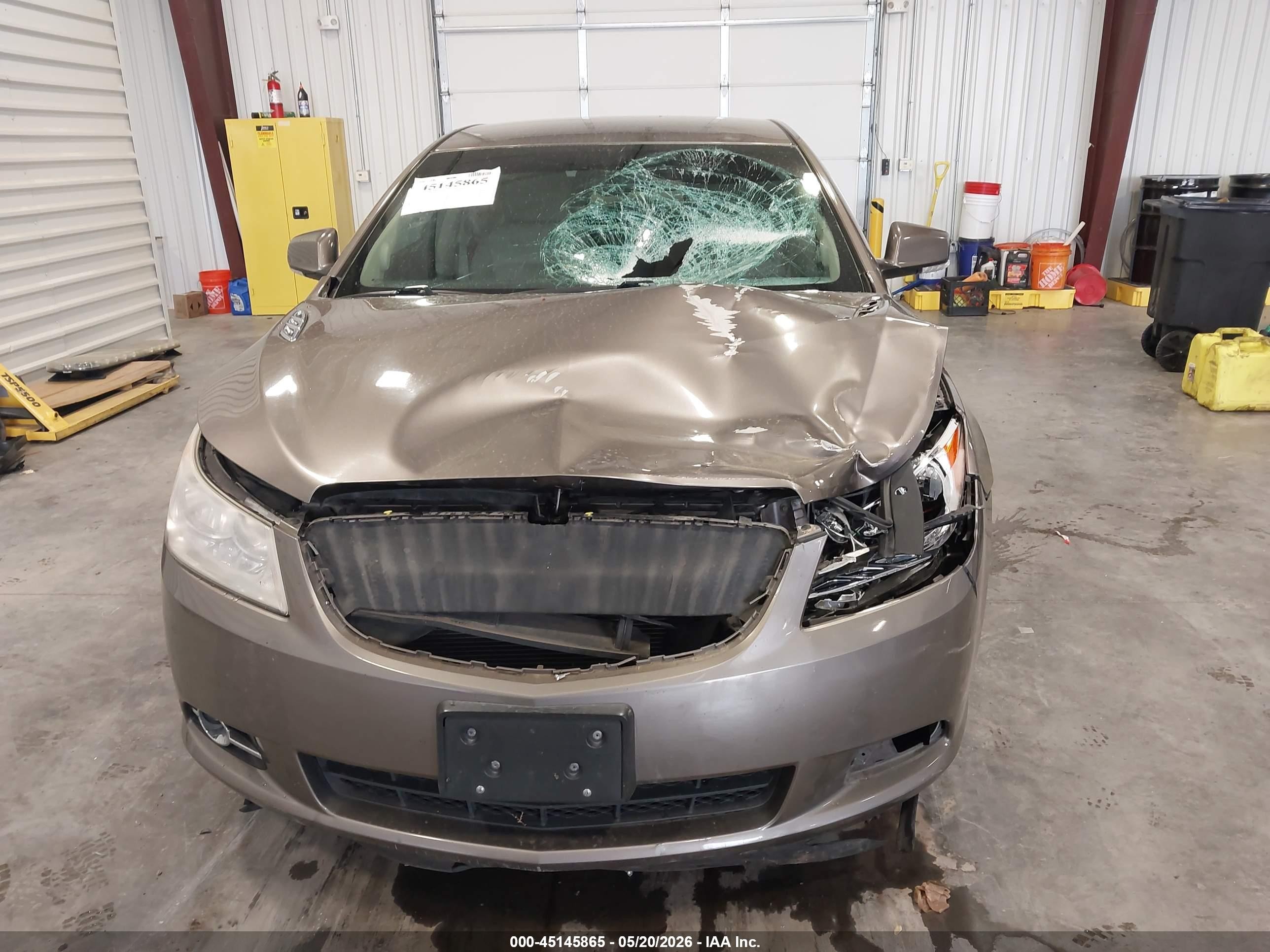 2012 Buick Lacrosse Premium 2 Group Gray vin: 1G4GF5E30CF169249