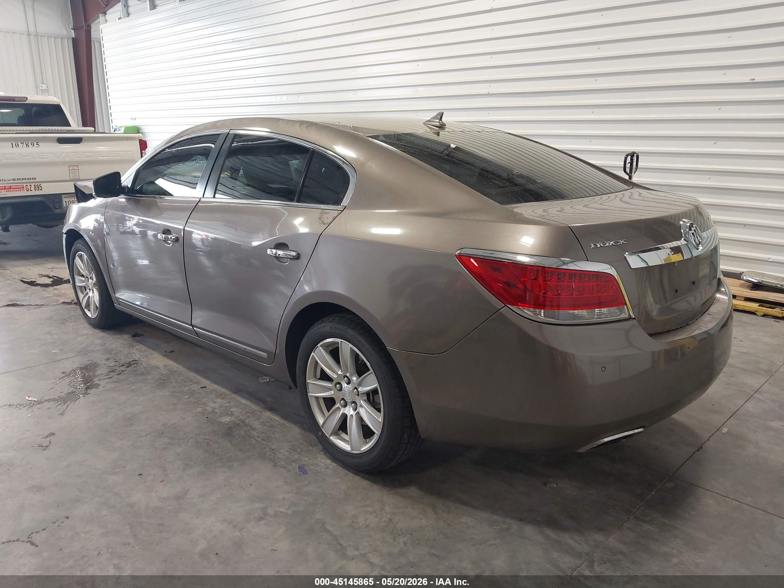 2012 Buick Lacrosse Premium 2 Group Gray vin: 1G4GF5E30CF169249