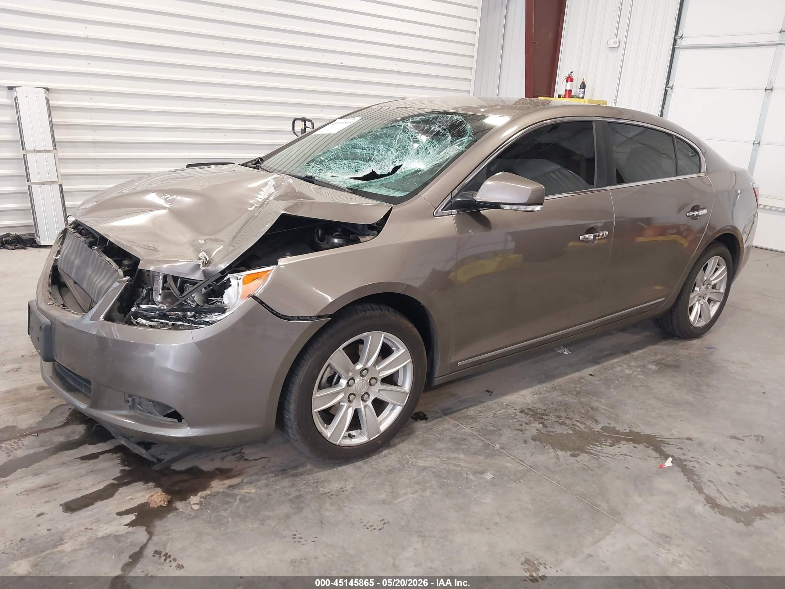 2012 Buick Lacrosse Premium 2 Group Gray vin: 1G4GF5E30CF169249