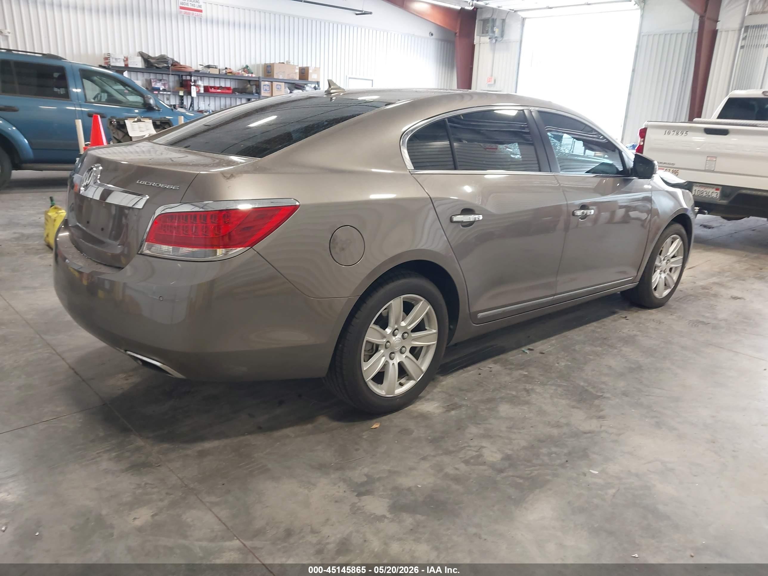 2012 Buick Lacrosse Premium 2 Group Gray vin: 1G4GF5E30CF169249