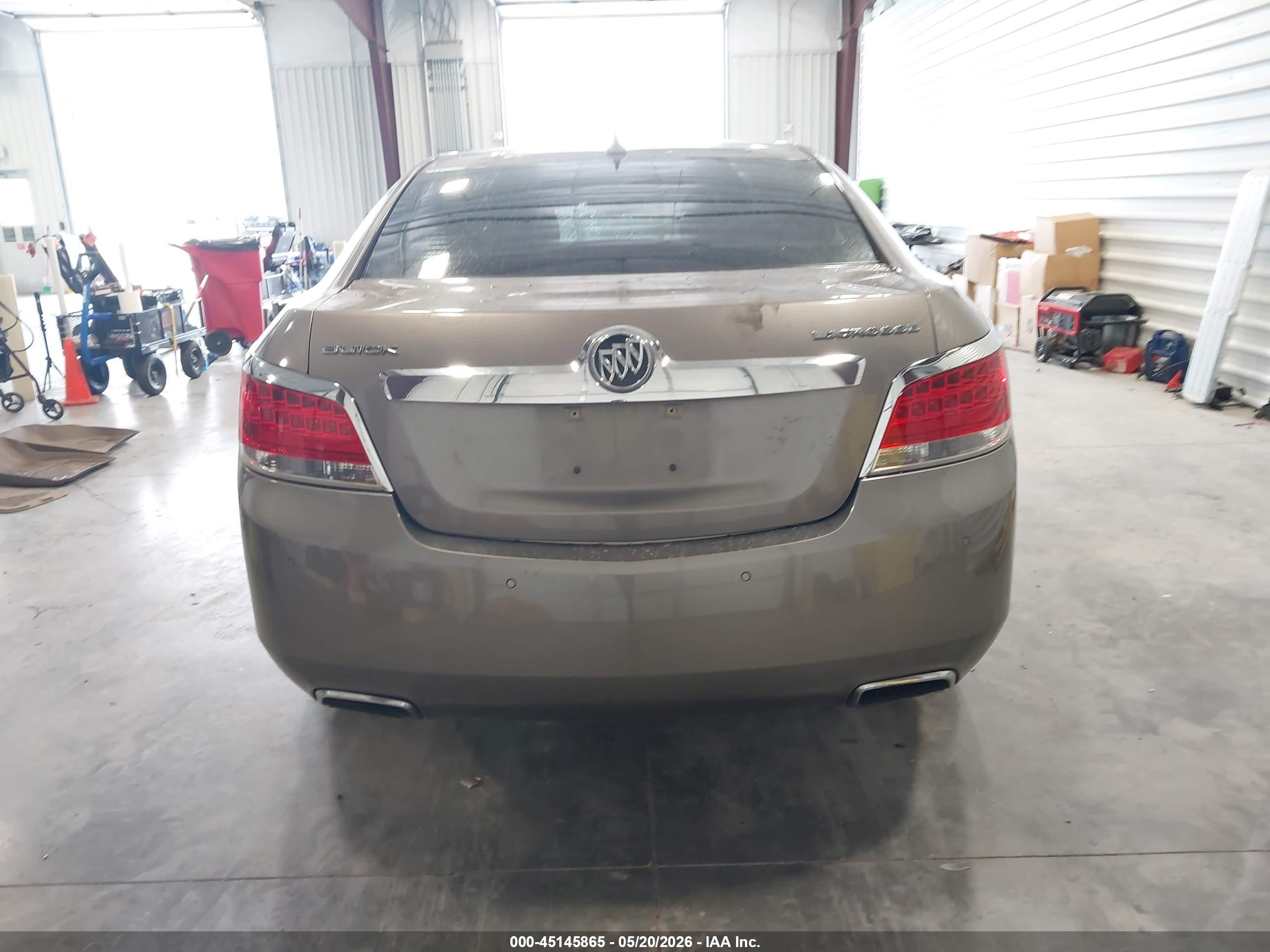 2012 Buick Lacrosse Premium 2 Group Gray vin: 1G4GF5E30CF169249