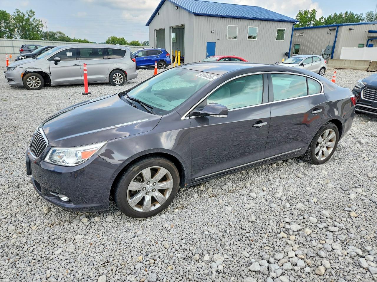 2013 Buick Lacrosse Premium Серый vin: 1G4GF5E30DF168927