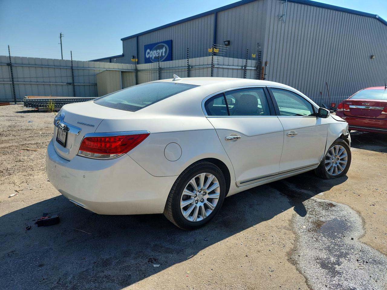 2013 Buick Lacrosse Premium Beige vin: 1G4GF5E30DF180771
