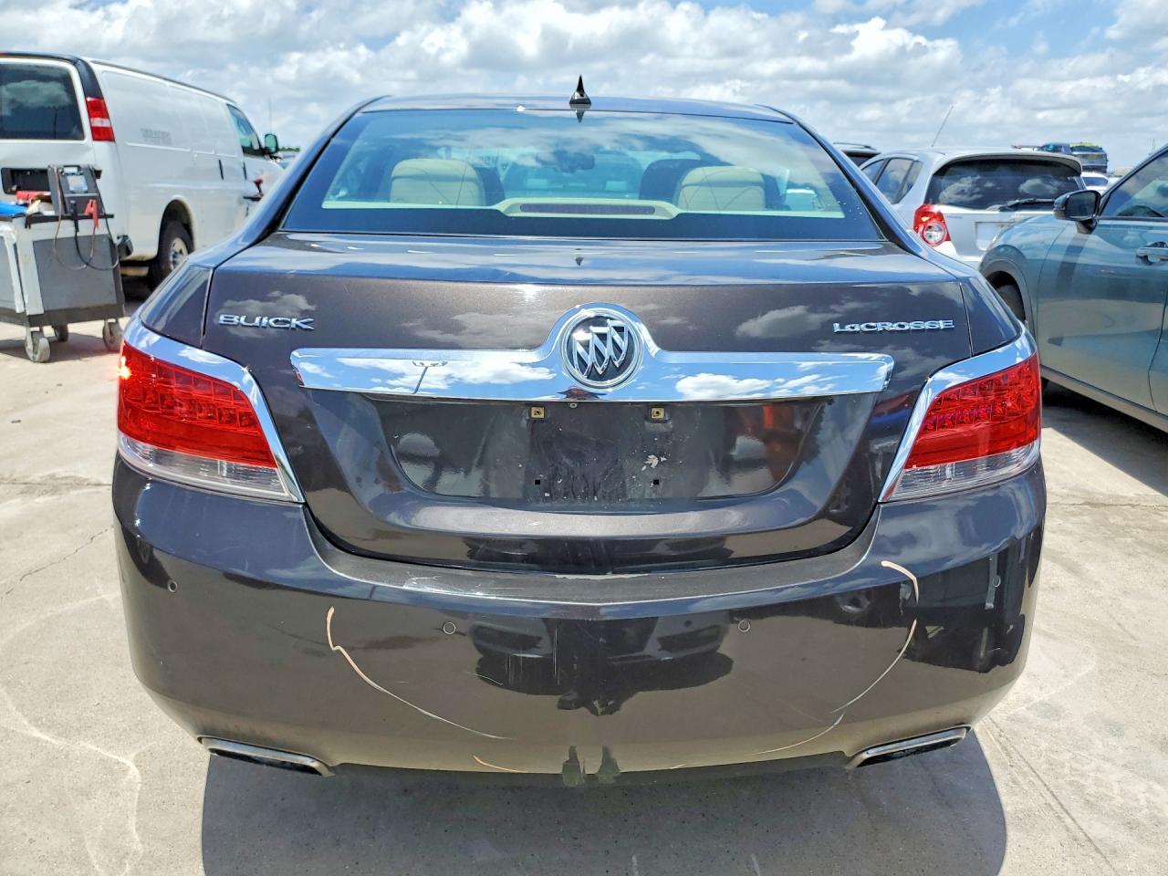 2013 Buick Lacrosse Premium Brown vin: 1G4GF5E32DF293315