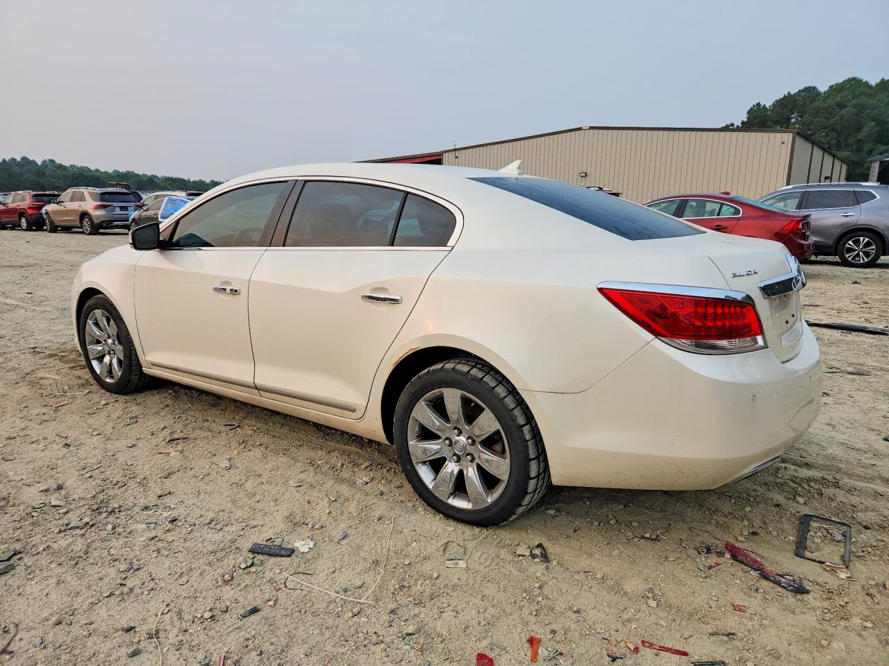 2012 Buick Lacrosse Premium White vin: 1G4GF5E33CF148928