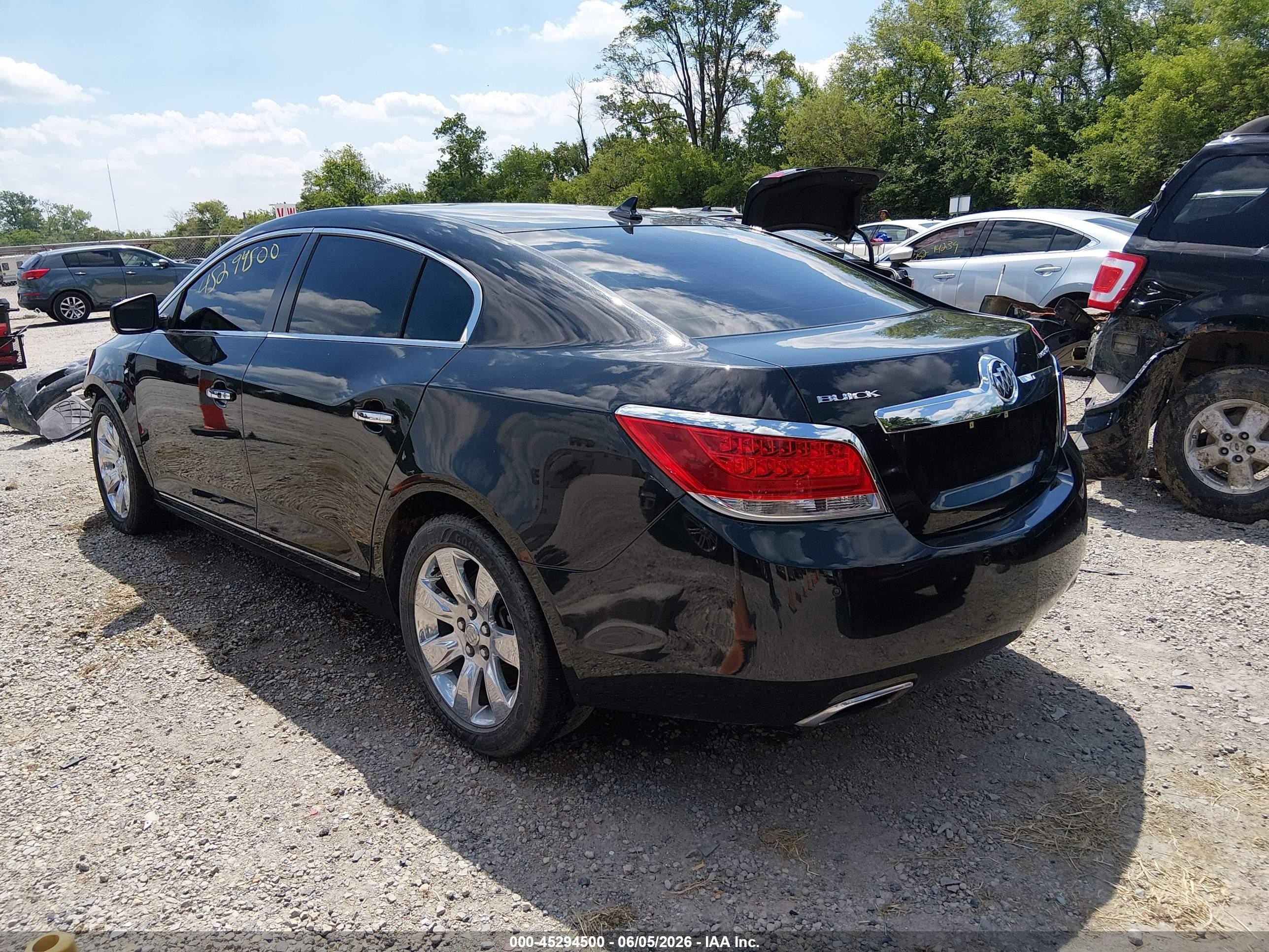 2012 Buick Lacrosse Premium 2 Group Black vin: 1G4GF5E33CF368795