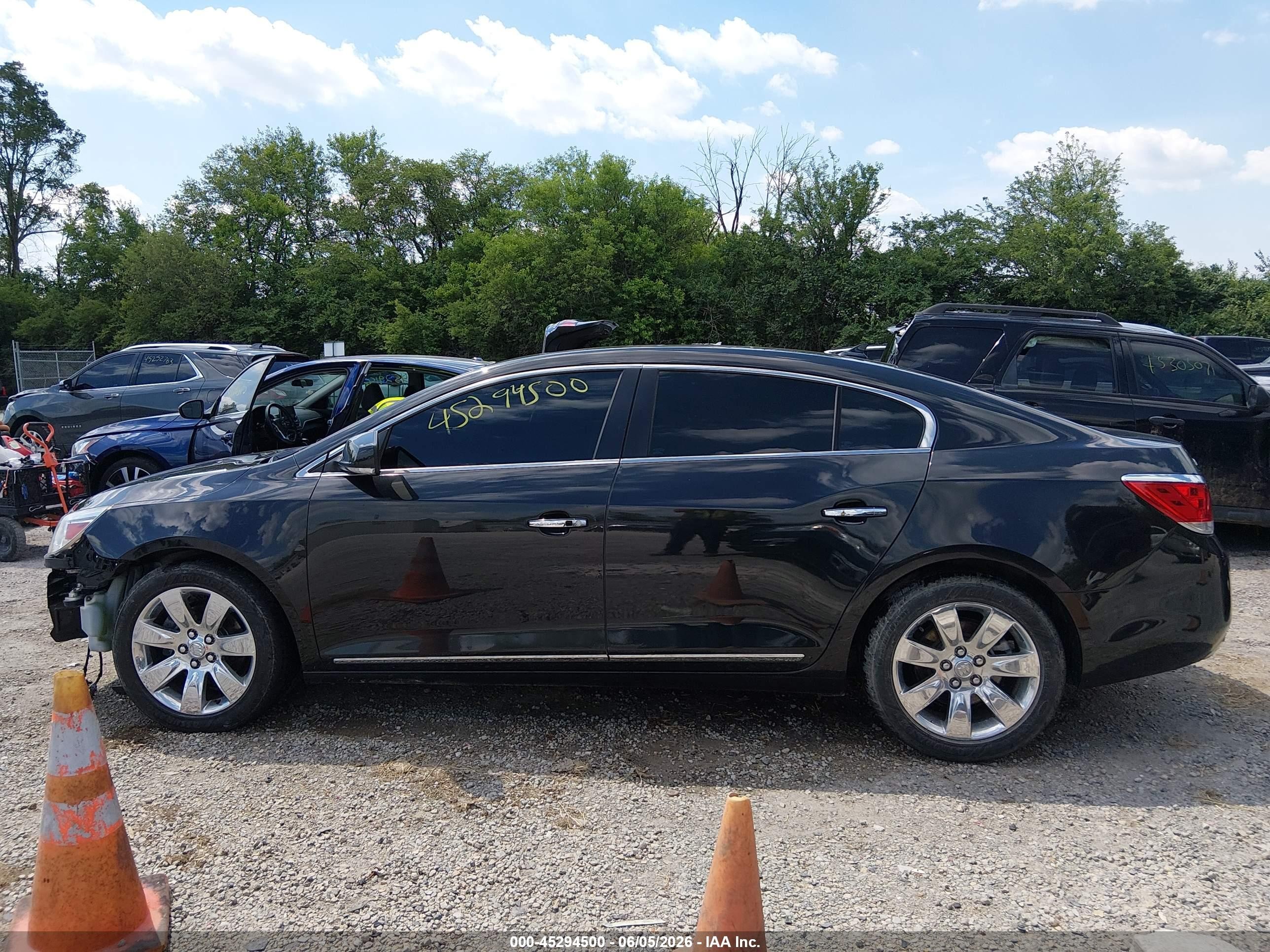 2012 Buick Lacrosse Premium 2 Group Black vin: 1G4GF5E33CF368795