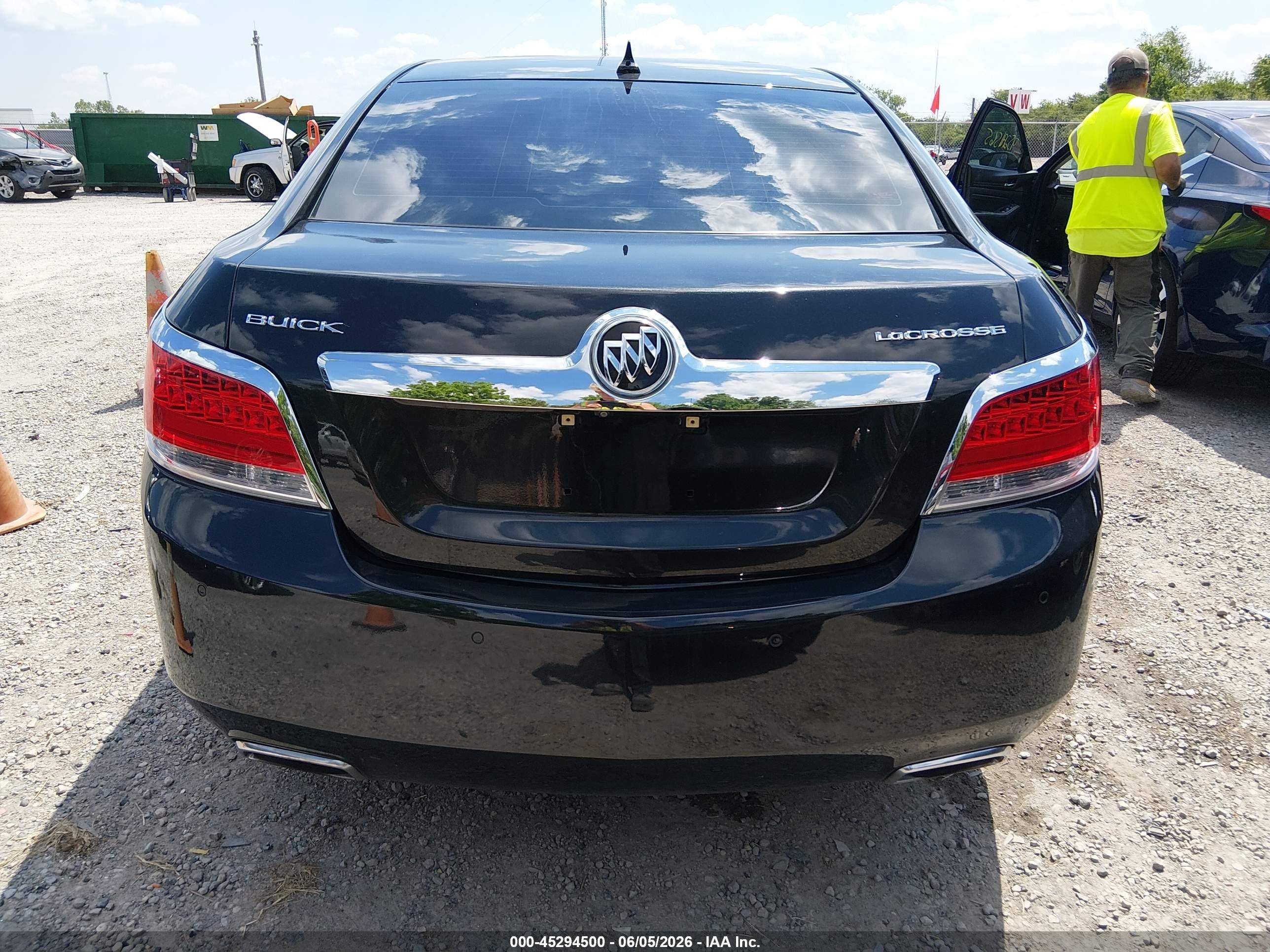 2012 Buick Lacrosse Premium 2 Group Black vin: 1G4GF5E33CF368795
