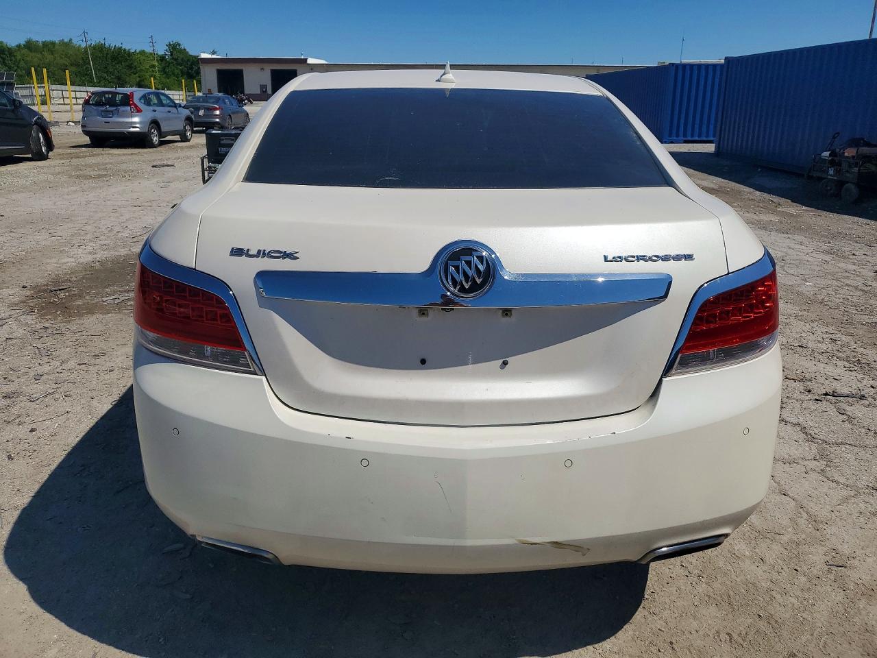 2013 Buick Lacrosse Premium White vin: 1G4GF5E33DF214895