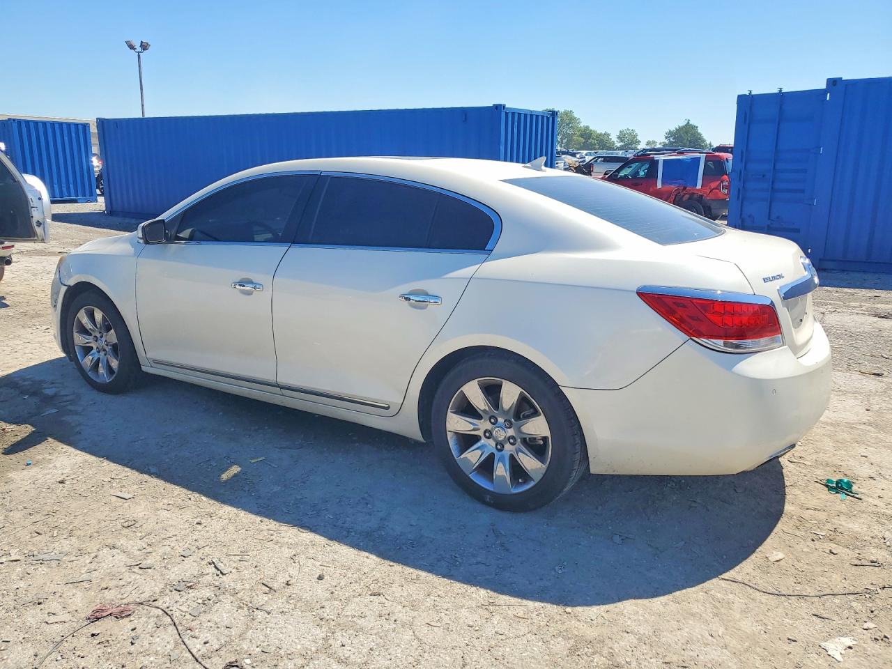 2013 Buick Lacrosse Premium White vin: 1G4GF5E33DF214895