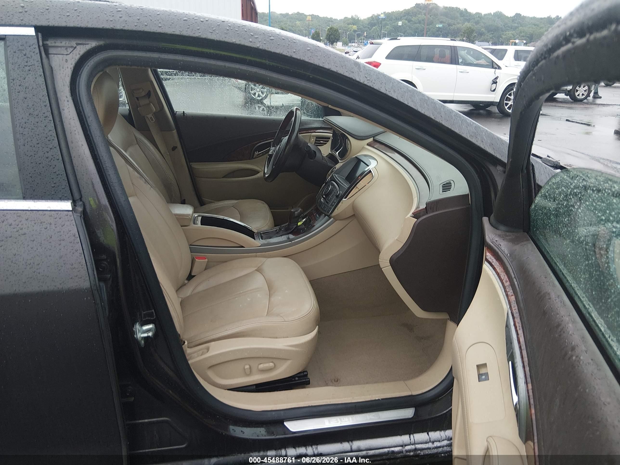2013 Buick Lacrosse Premium 1 Group Black vin: 1G4GF5E34DF147904