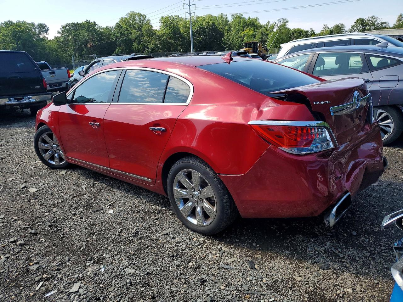 2012 Buick Lacrosse Premium Red vin: 1G4GF5E35CF277026