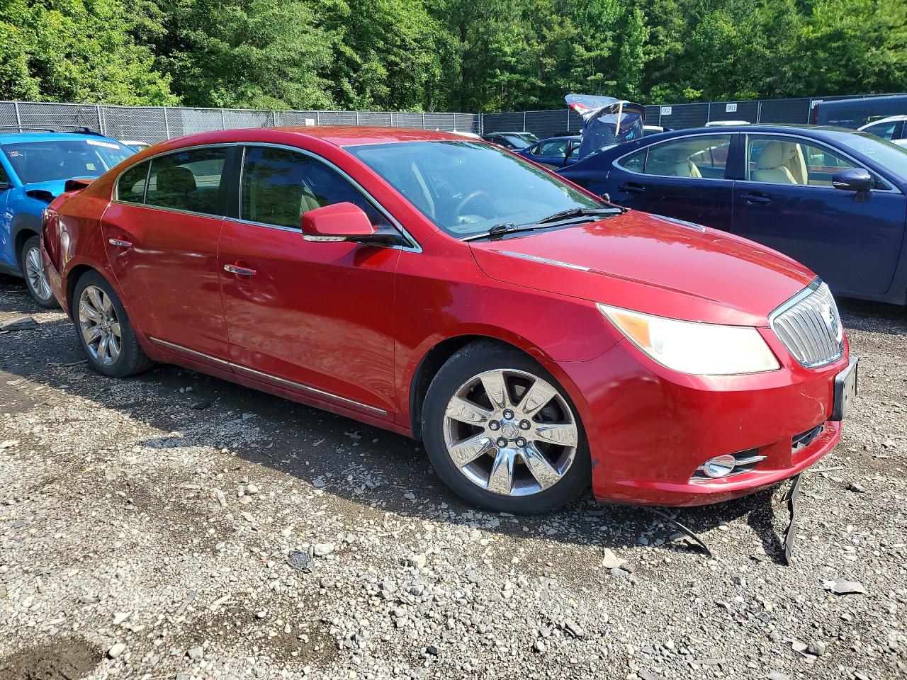 2012 Buick Lacrosse Premium Red vin: 1G4GF5E35CF277026