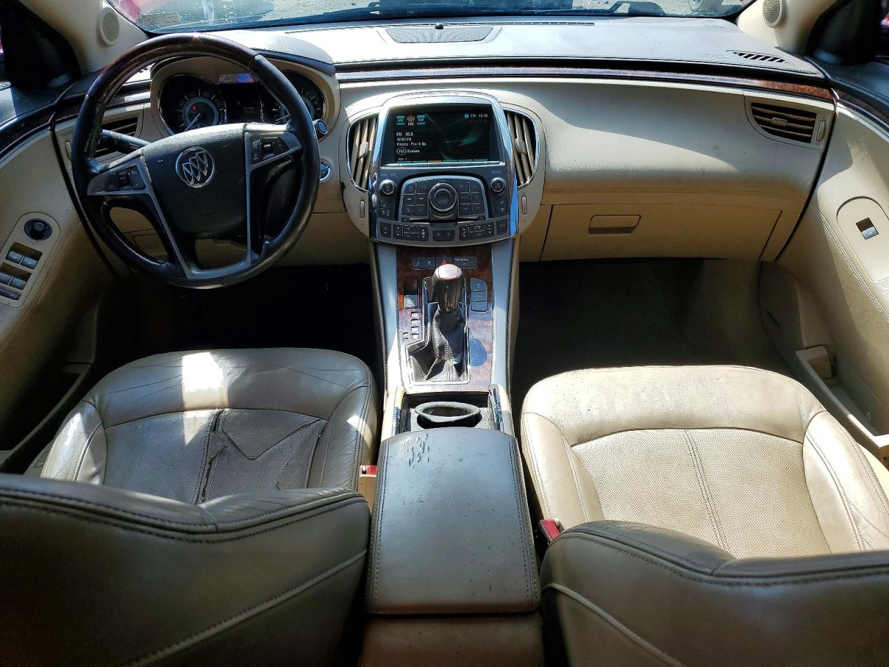 2012 Buick Lacrosse Premium Red vin: 1G4GF5E35CF277026
