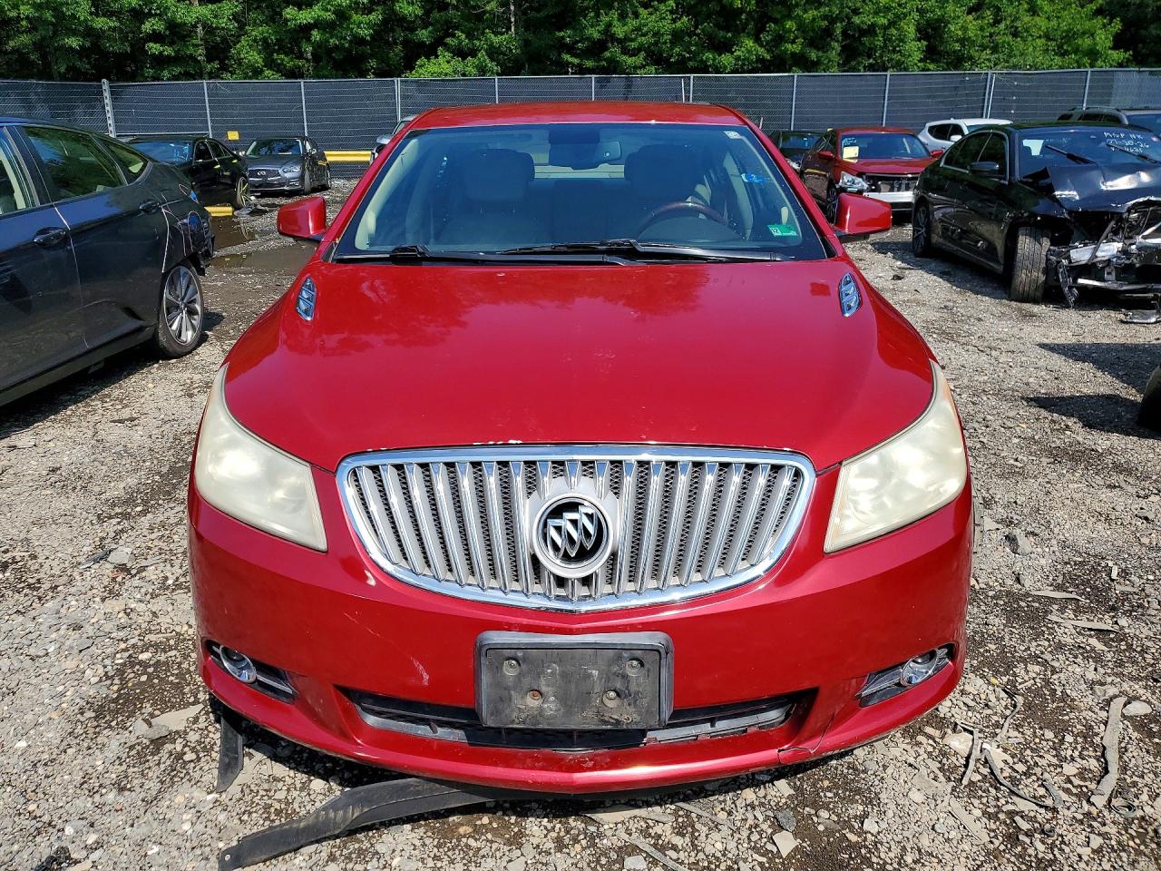 2012 Buick Lacrosse Premium Red vin: 1G4GF5E35CF277026