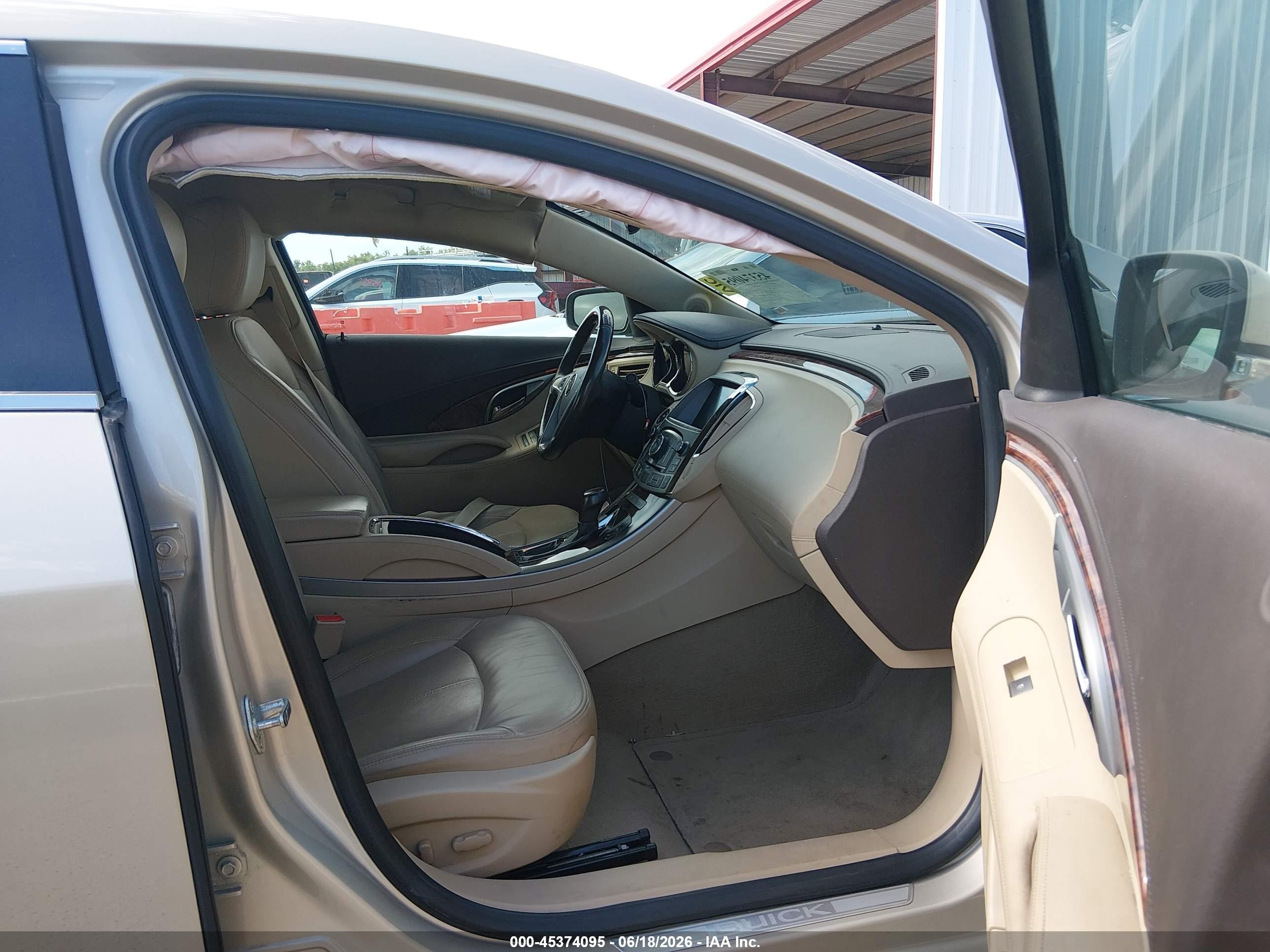 2013 Buick Lacrosse Premium 1 Group Tan vin: 1G4GF5E35DF213411