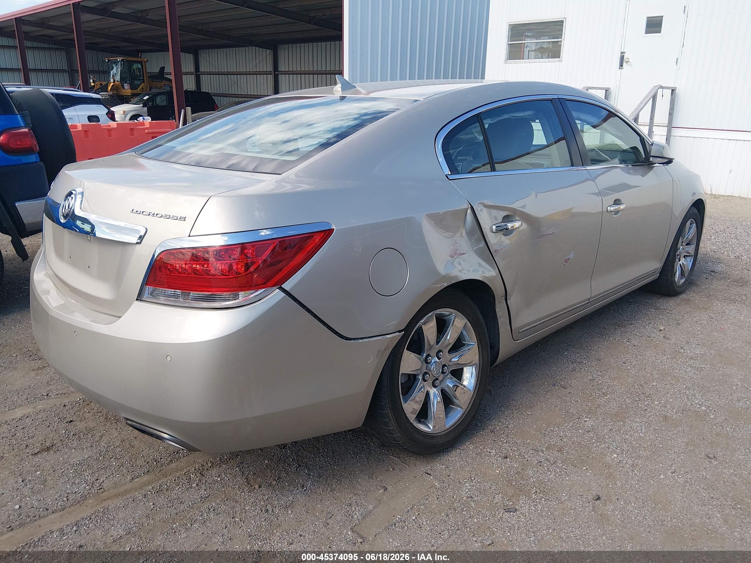 2013 Buick Lacrosse Premium 1 Group Tan vin: 1G4GF5E35DF213411